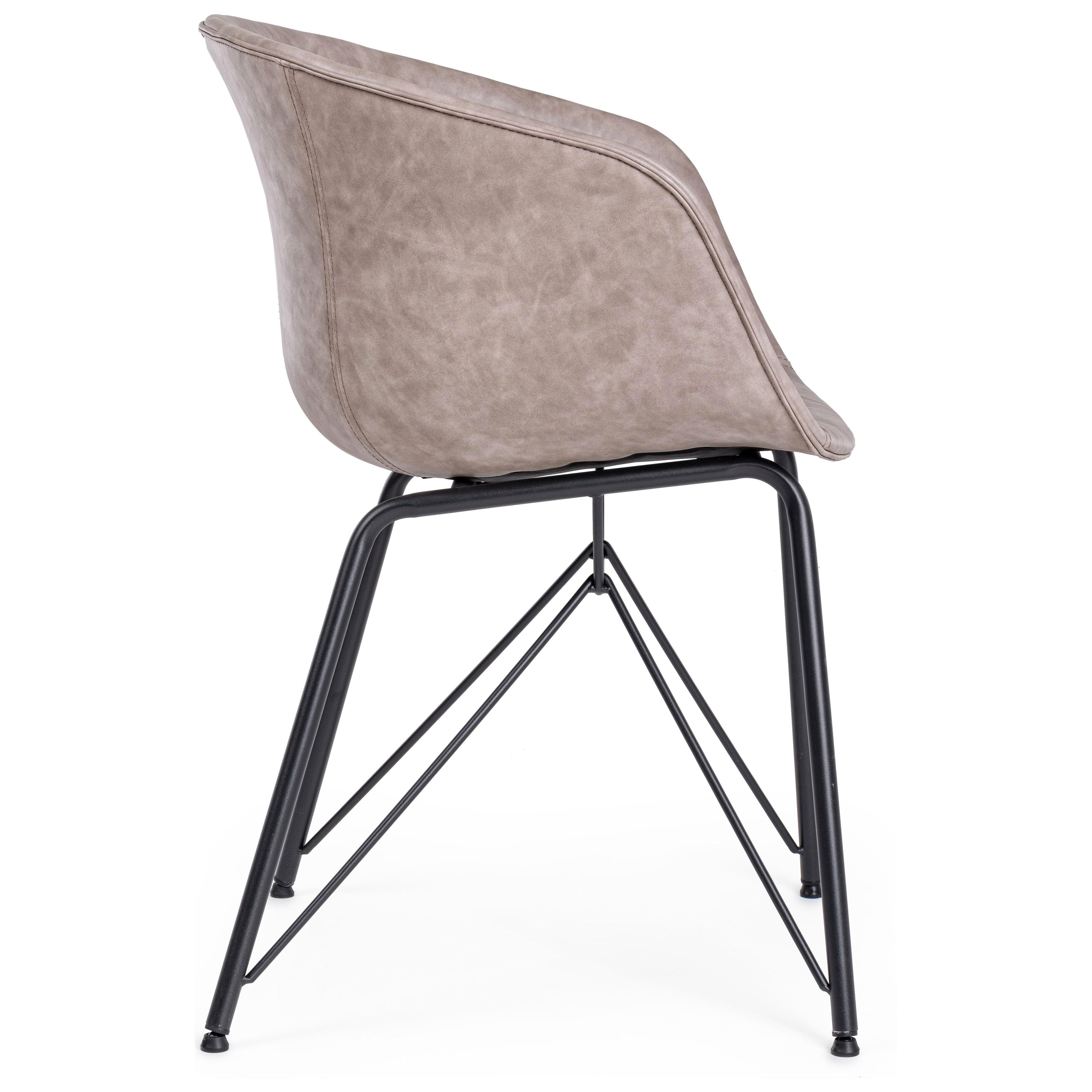 WARHOL kėdė, beige spalva