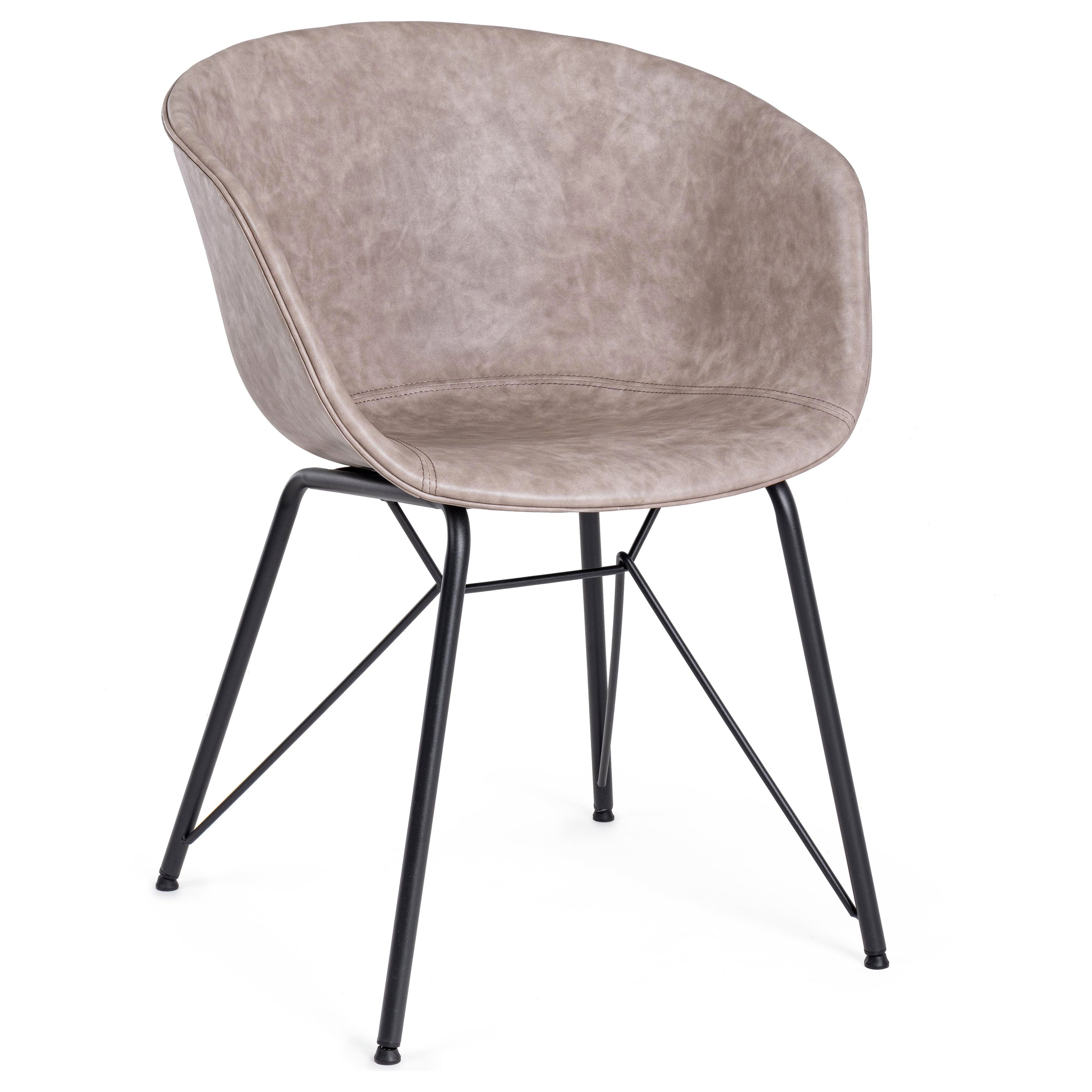 WARHOL kėdė, beige spalva