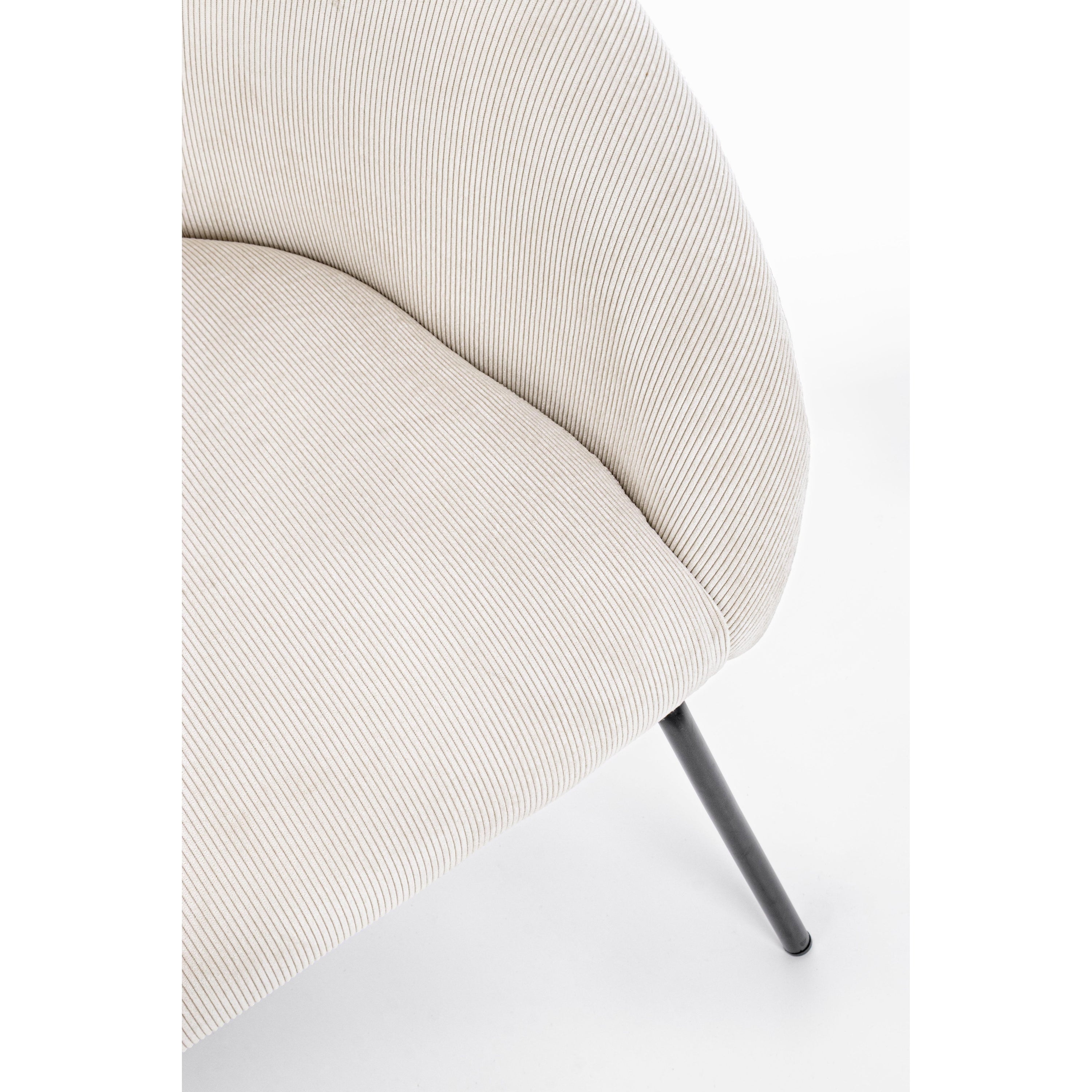 AIKO sofa, velvetas, balta spalva