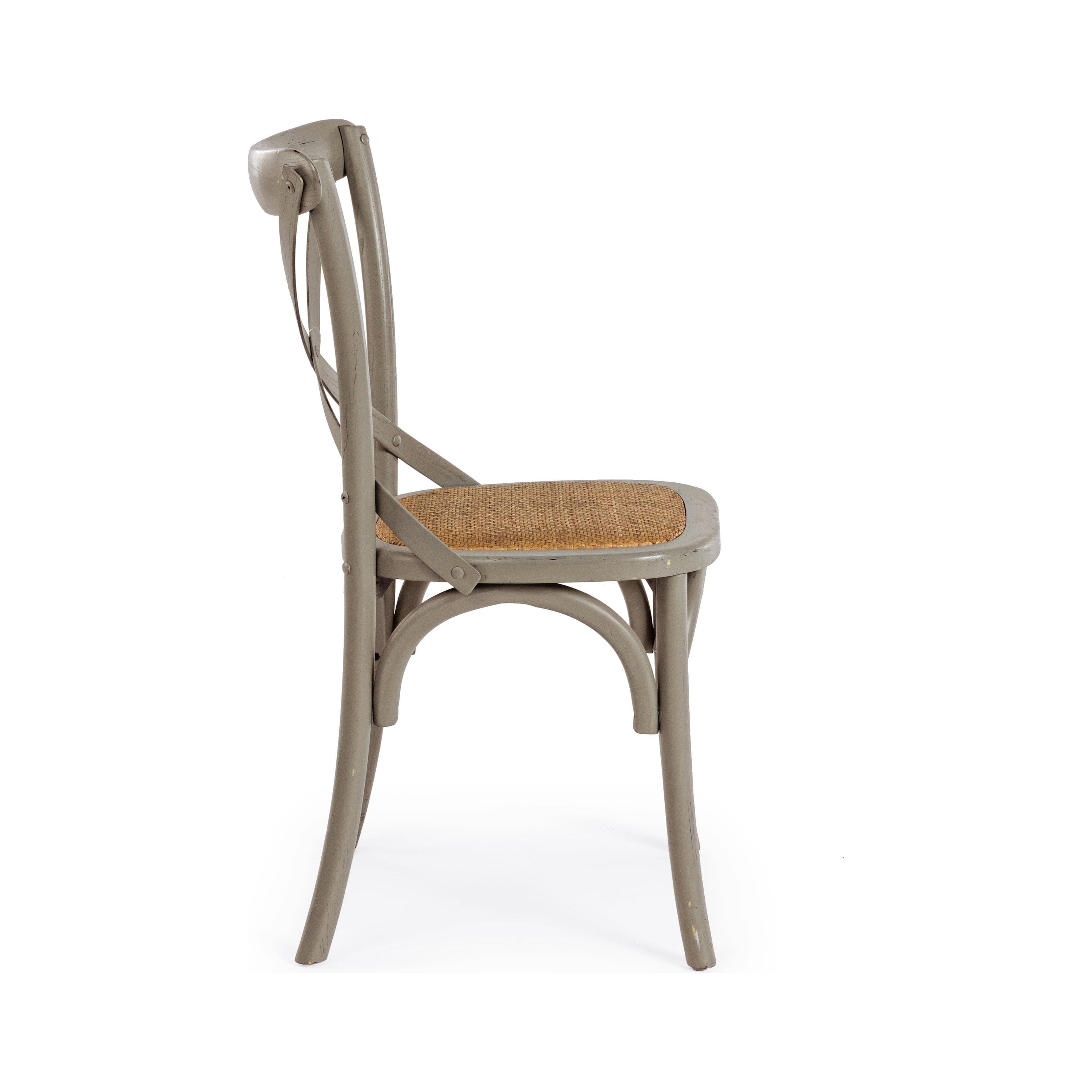 CROSS chair, dark gray color