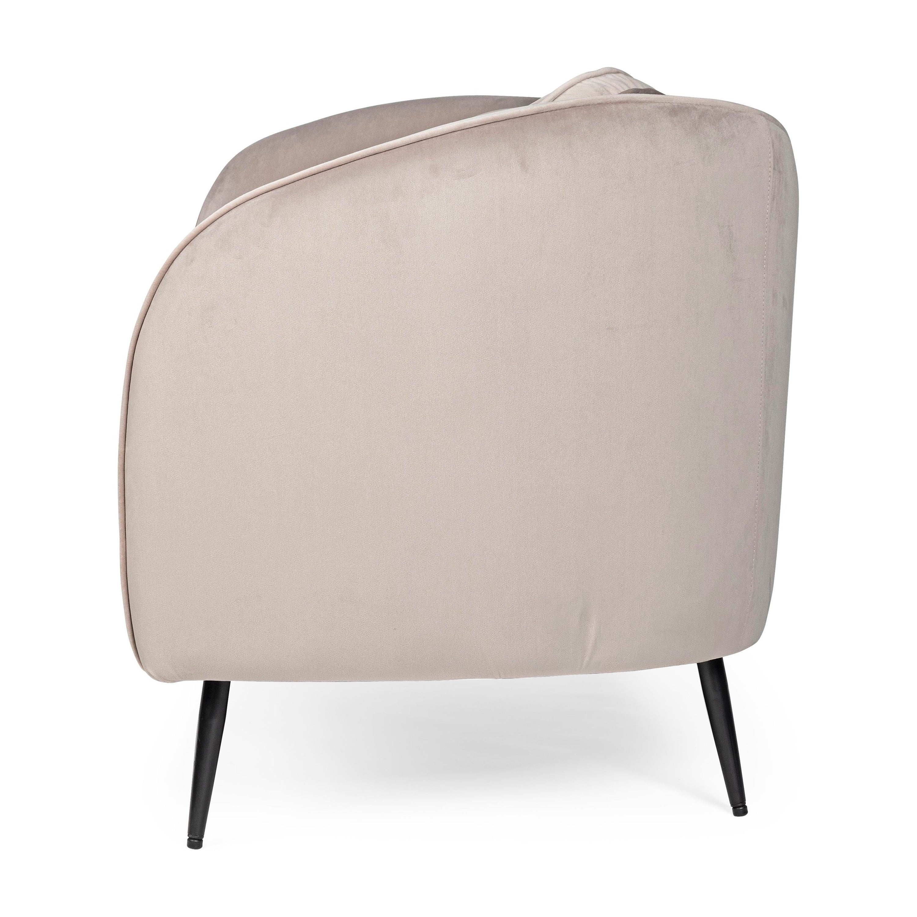 CANDIS 2 dalių sofa, šviesiai pilka spalva