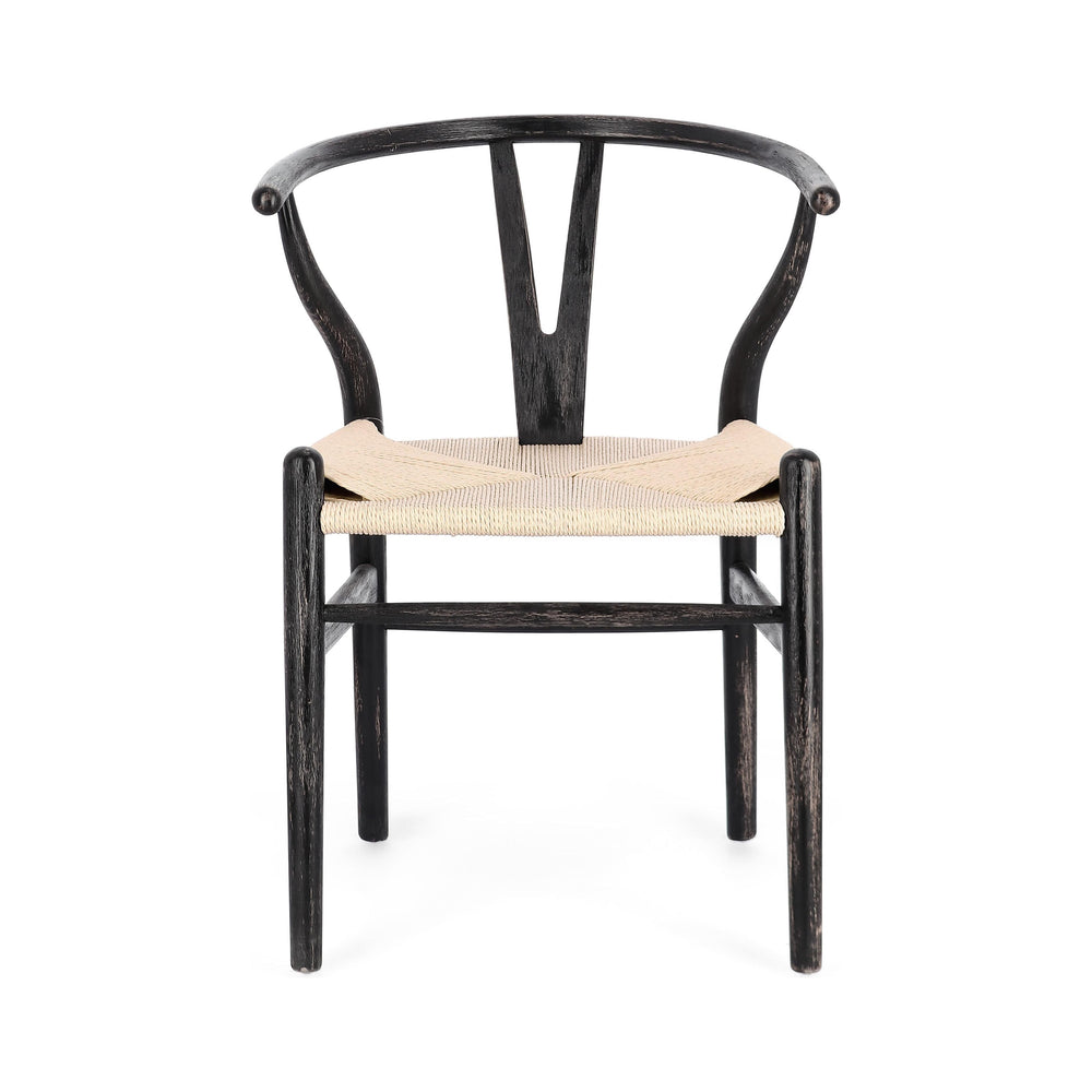 ARTEMIA kėdė, natūrali/juoda spalva