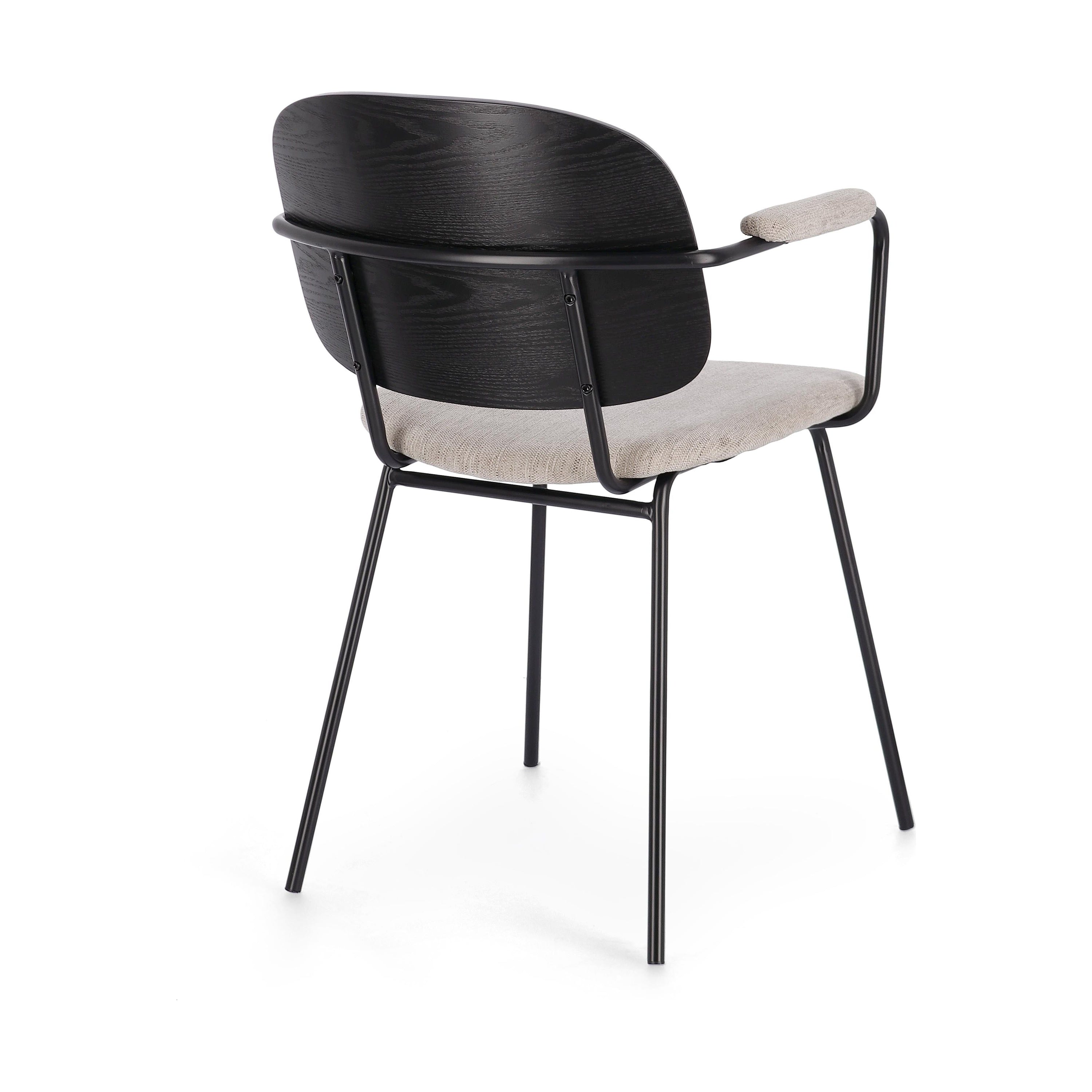 SIENNA dining chair, off-white color