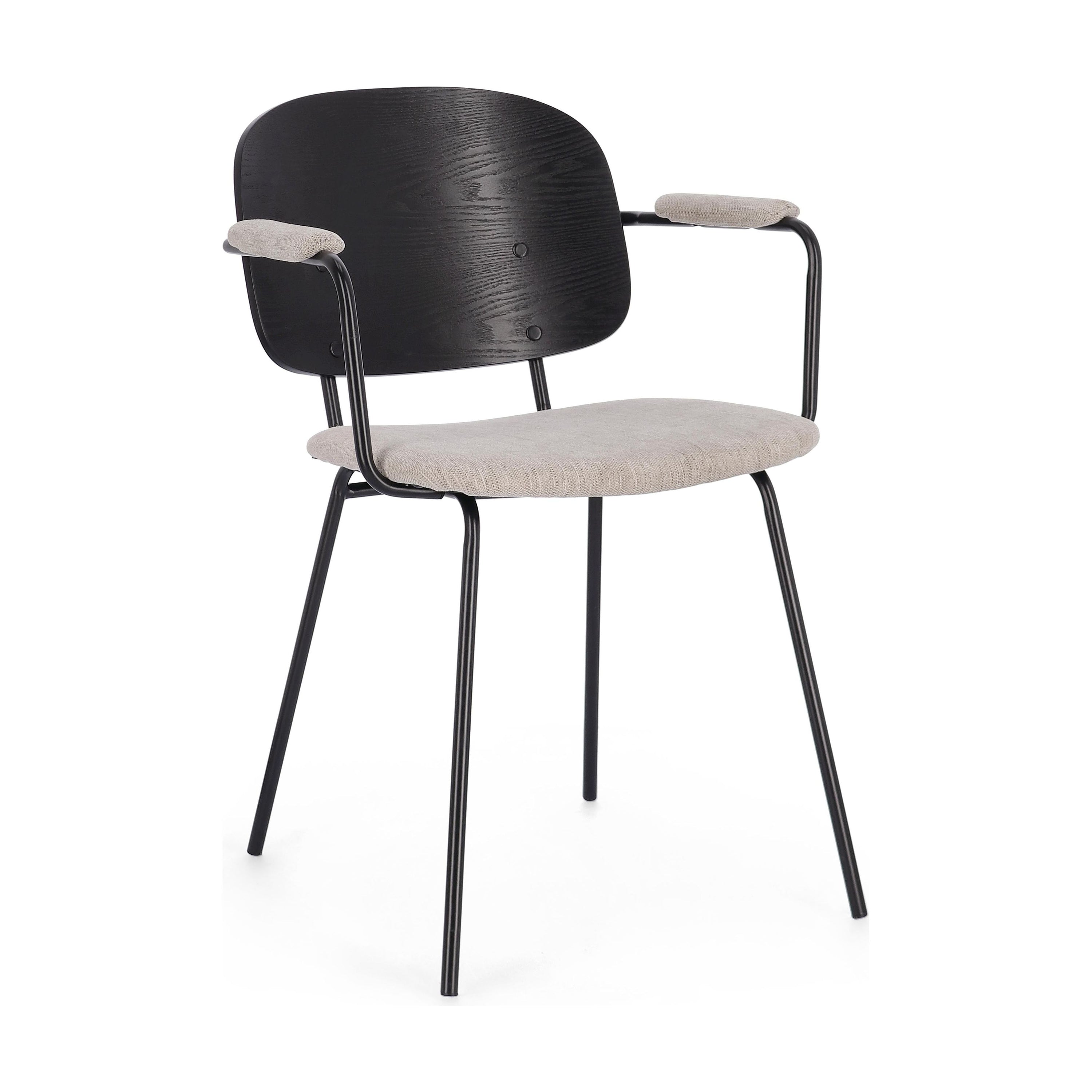 SIENNA dining chair, off-white color