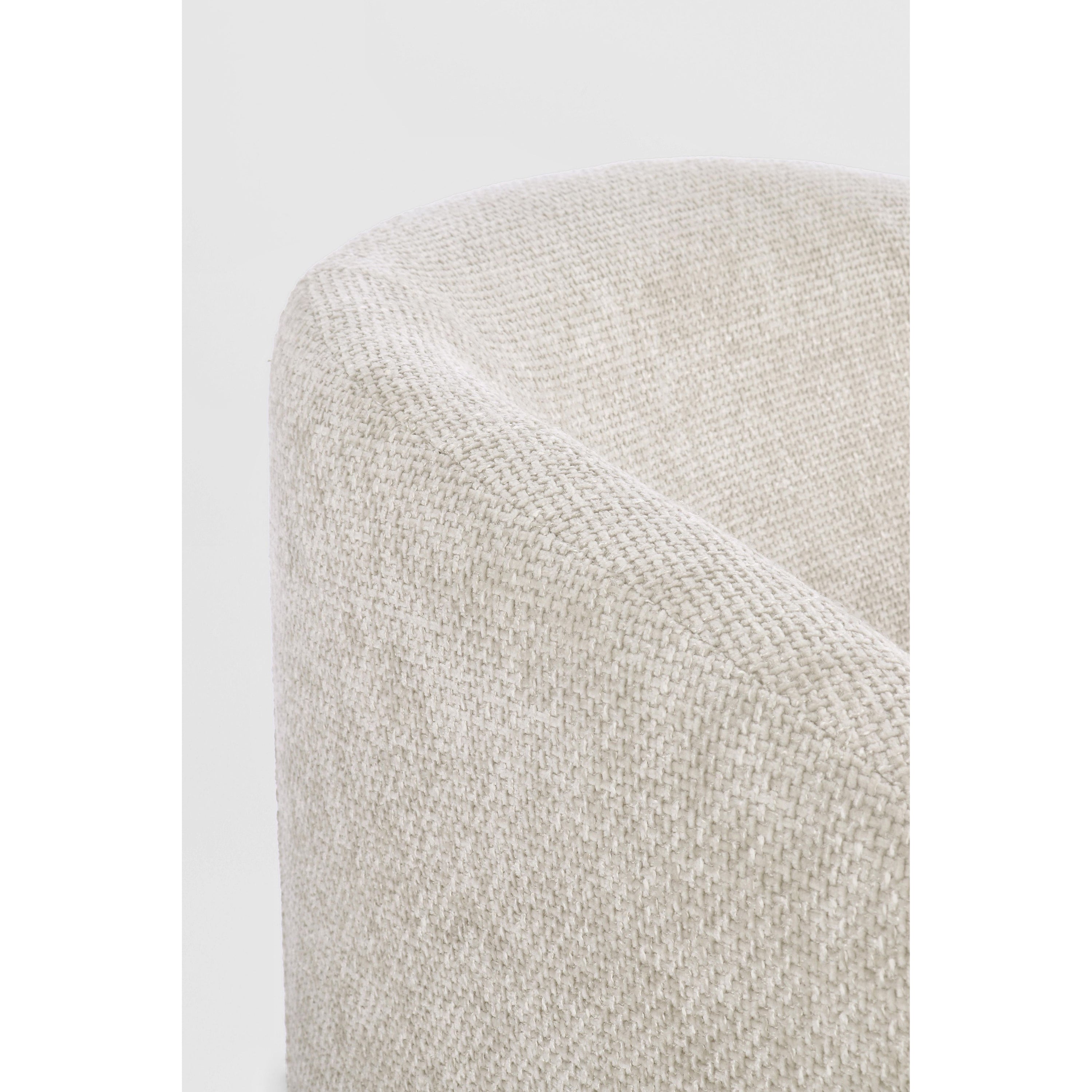 Fotelis DANIEL, balandžių pilkos spalvos