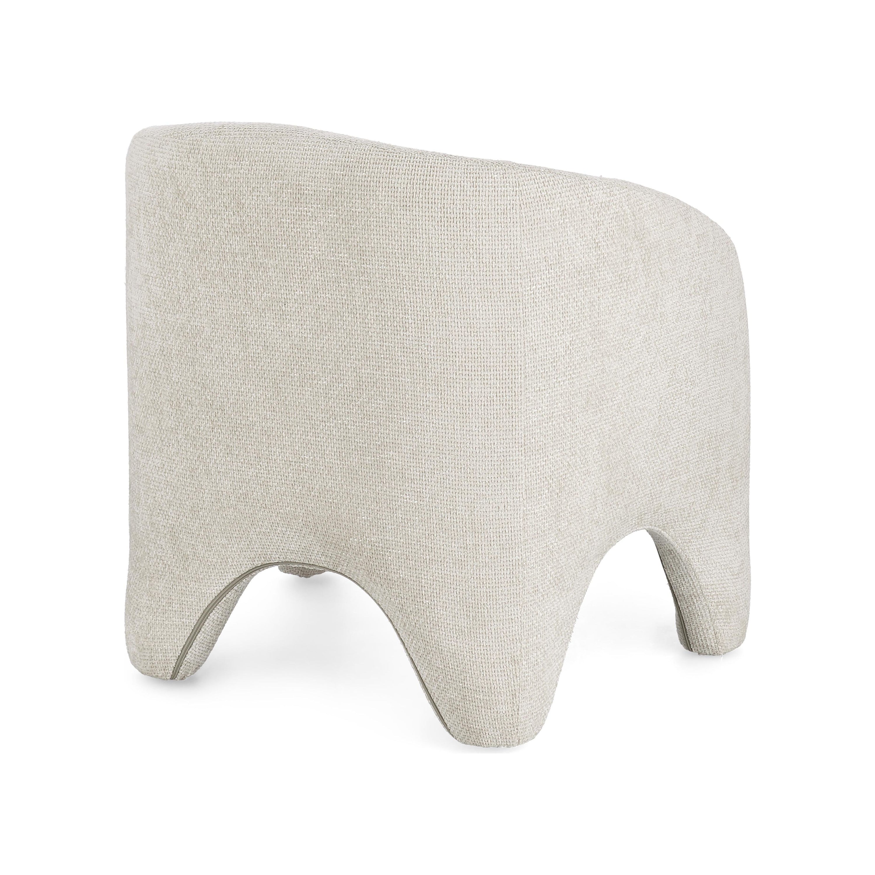 Fotelis DANIEL, balandžių pilkos spalvos