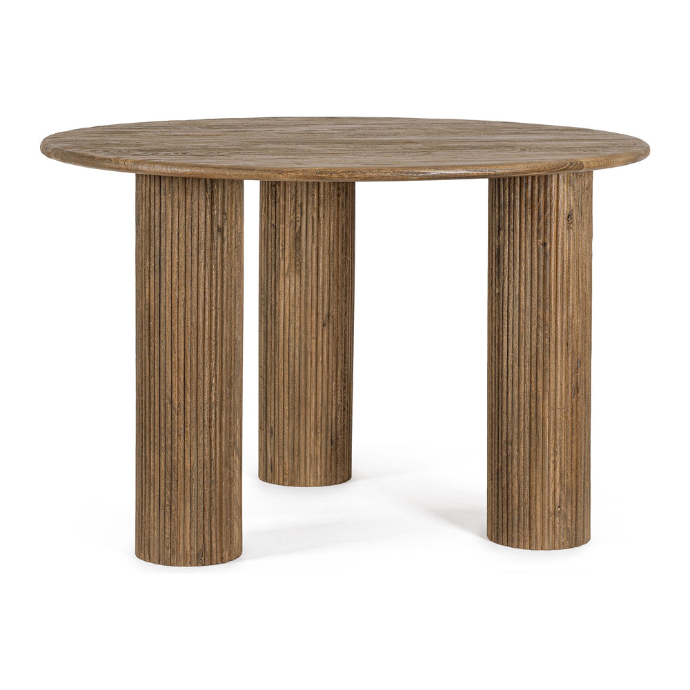 DACCA apvalus valgomojo stalas, mango mediena, Ø120cm