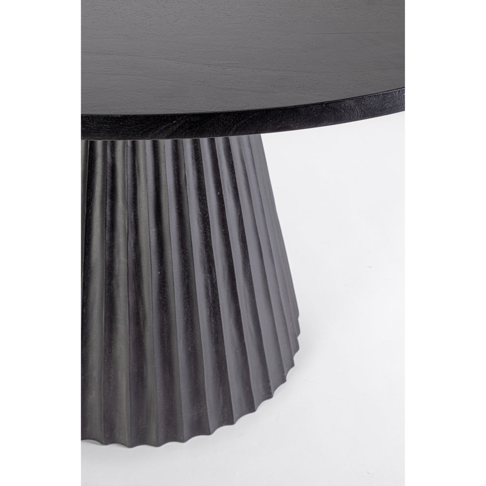 DORISA stalas Ø120, juodos spalvos