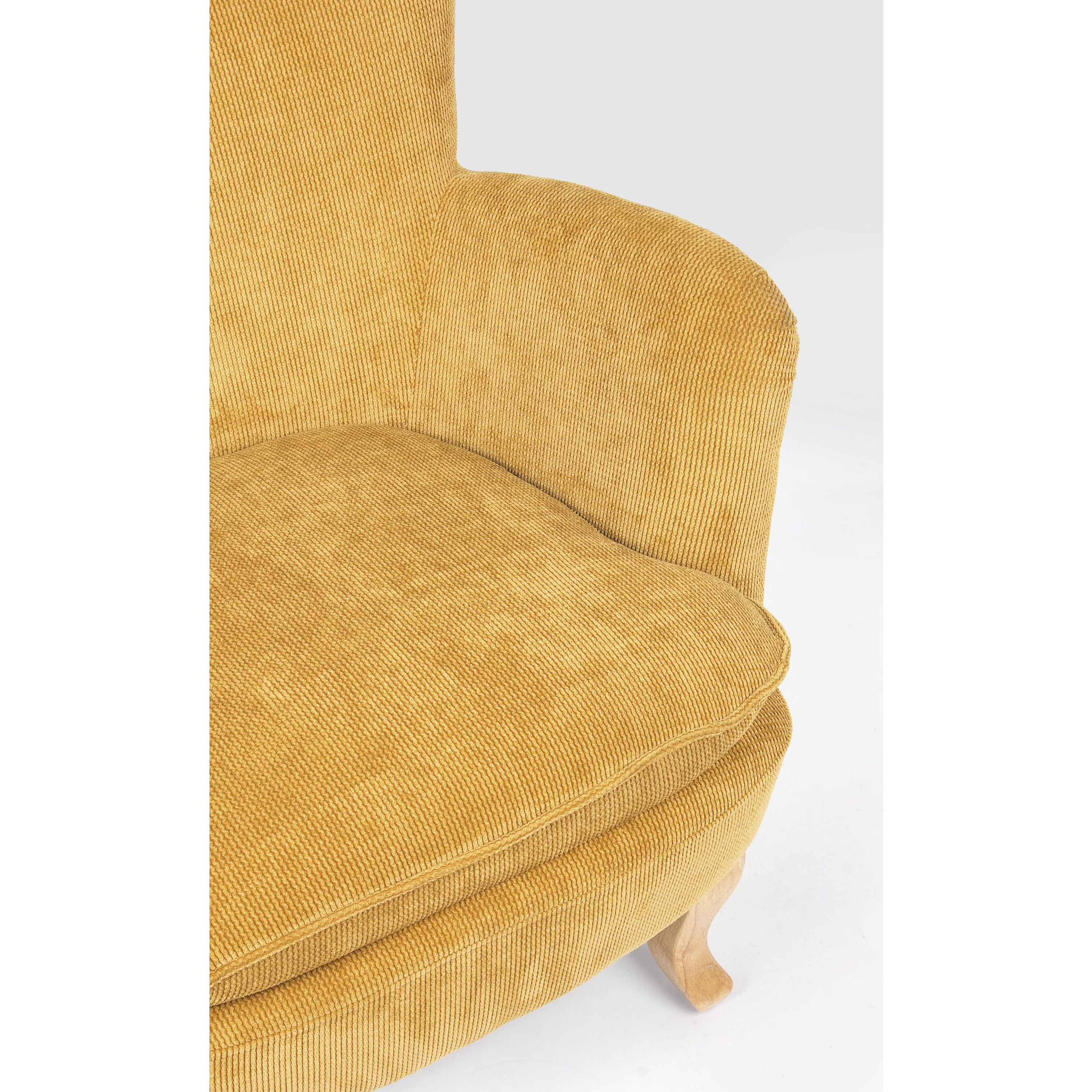 CHENILLE fotelis, ochre