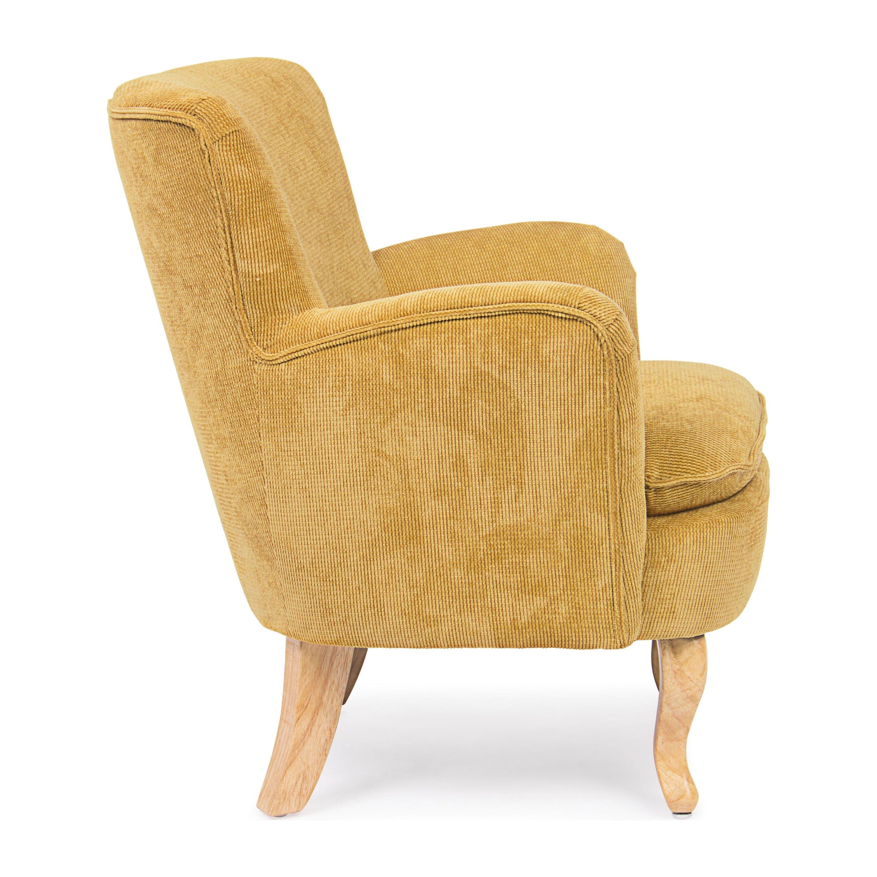 CHENILLE fotelis, ochre