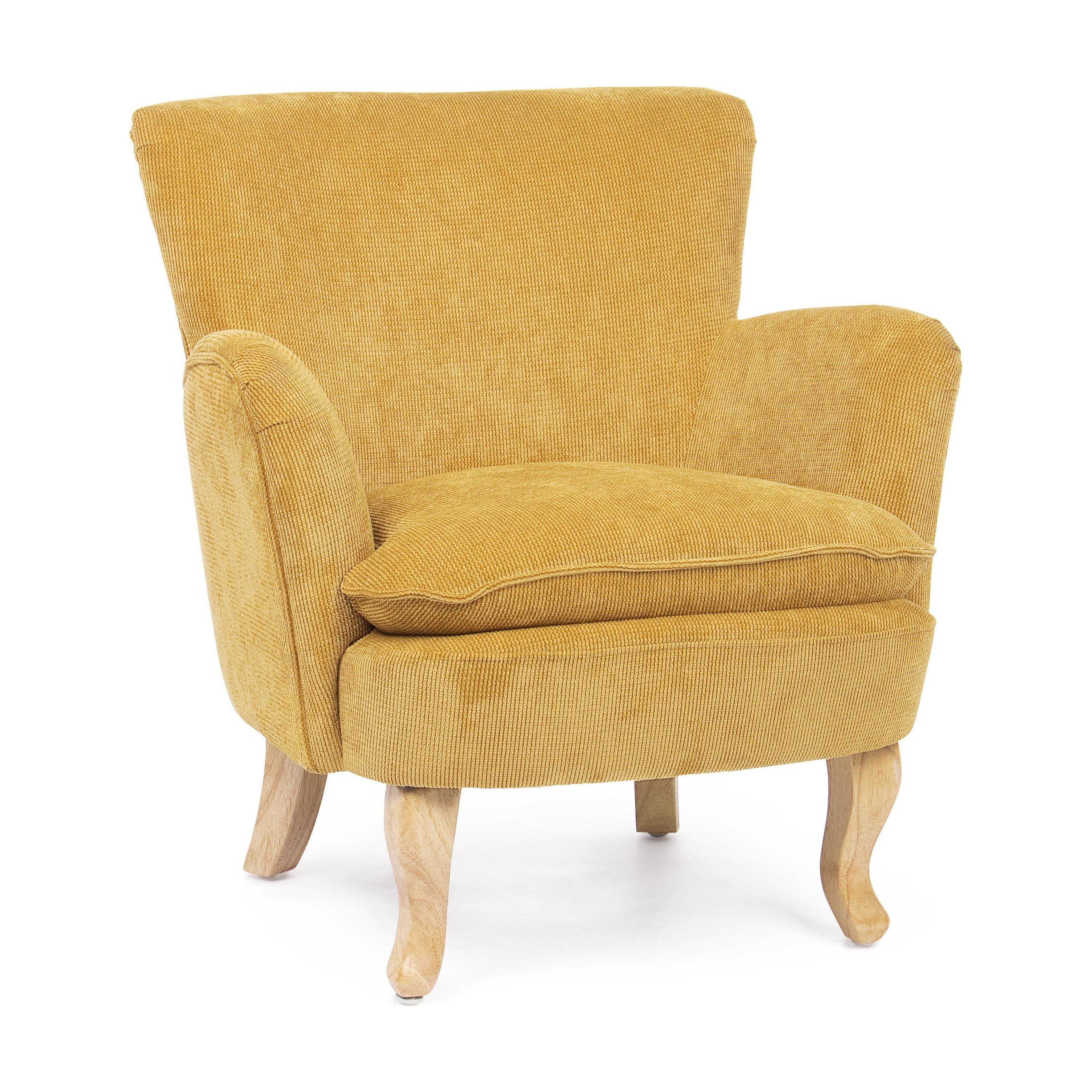 CHENILLE fotelis, ochre