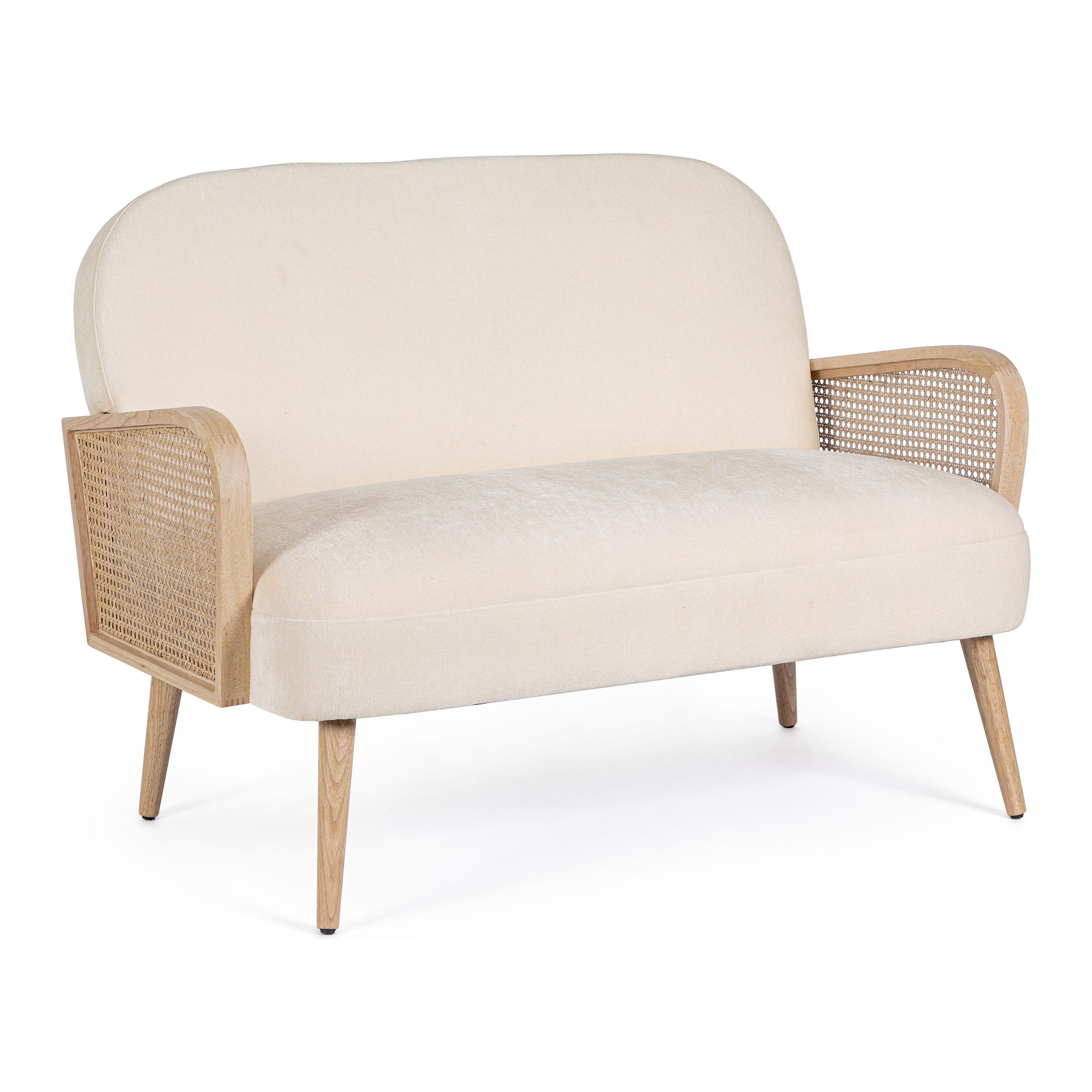 DALIDA 2 dalių sofa, smėlio spalva
