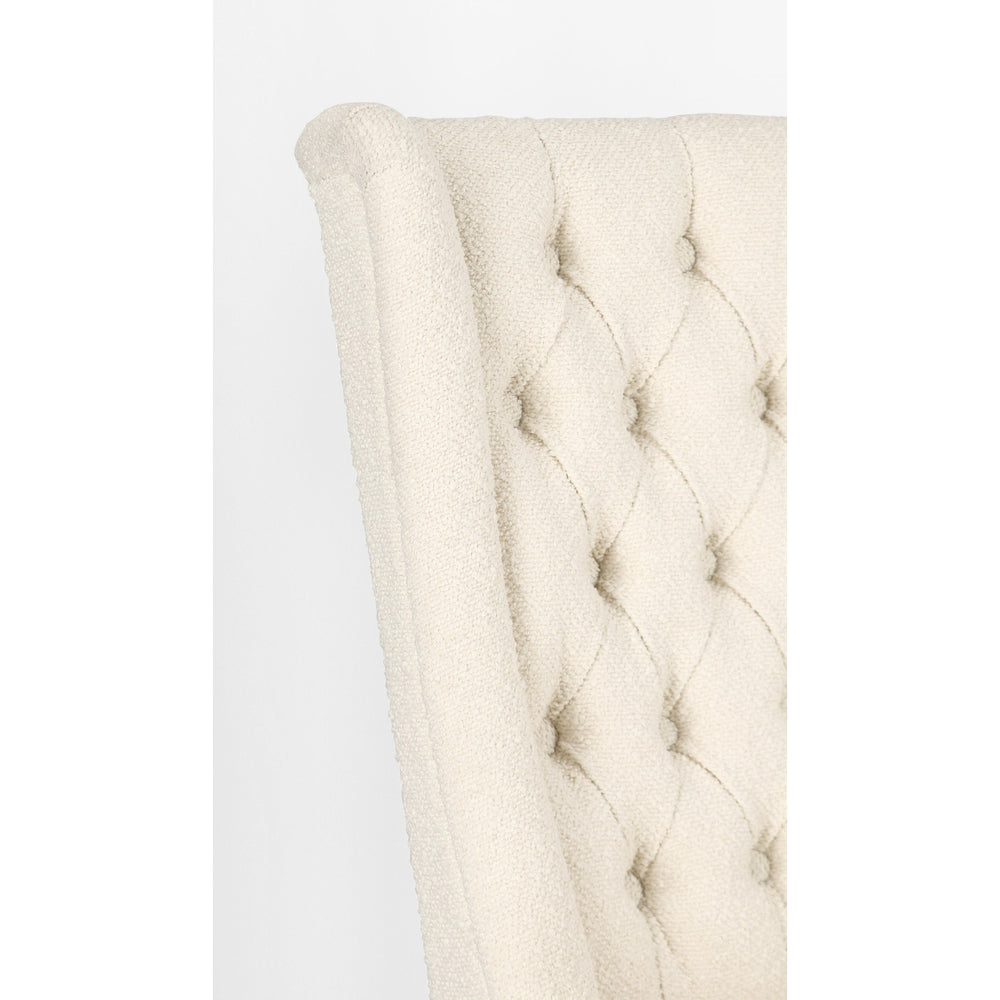 COLUMBIA chair, natural, bouclé