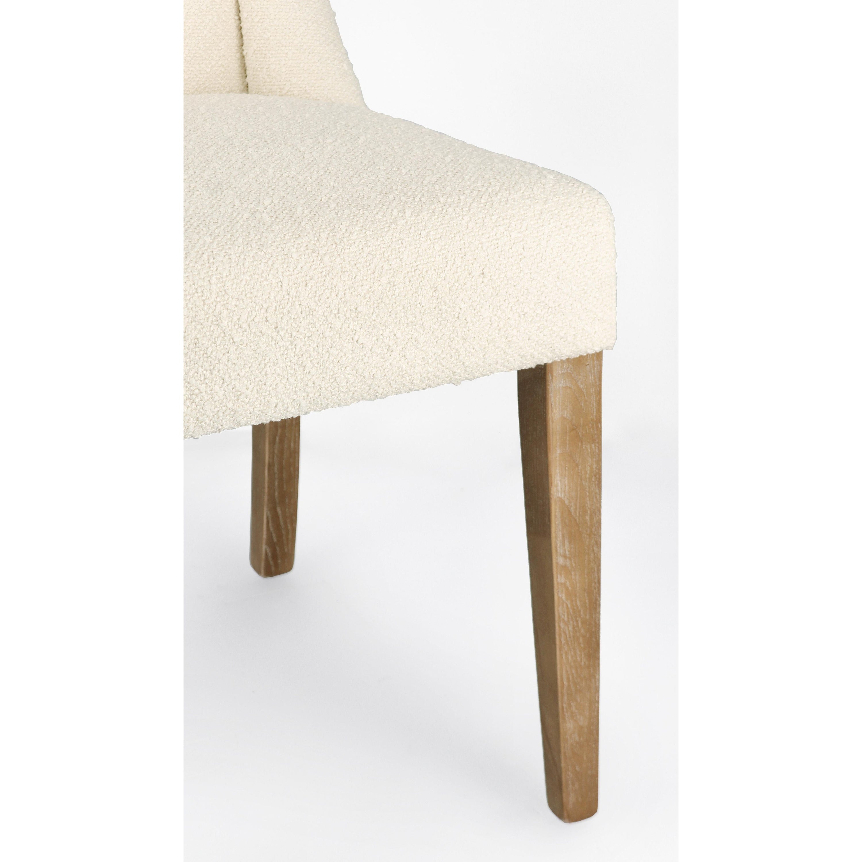 COLUMBIA chair, natural, bouclé