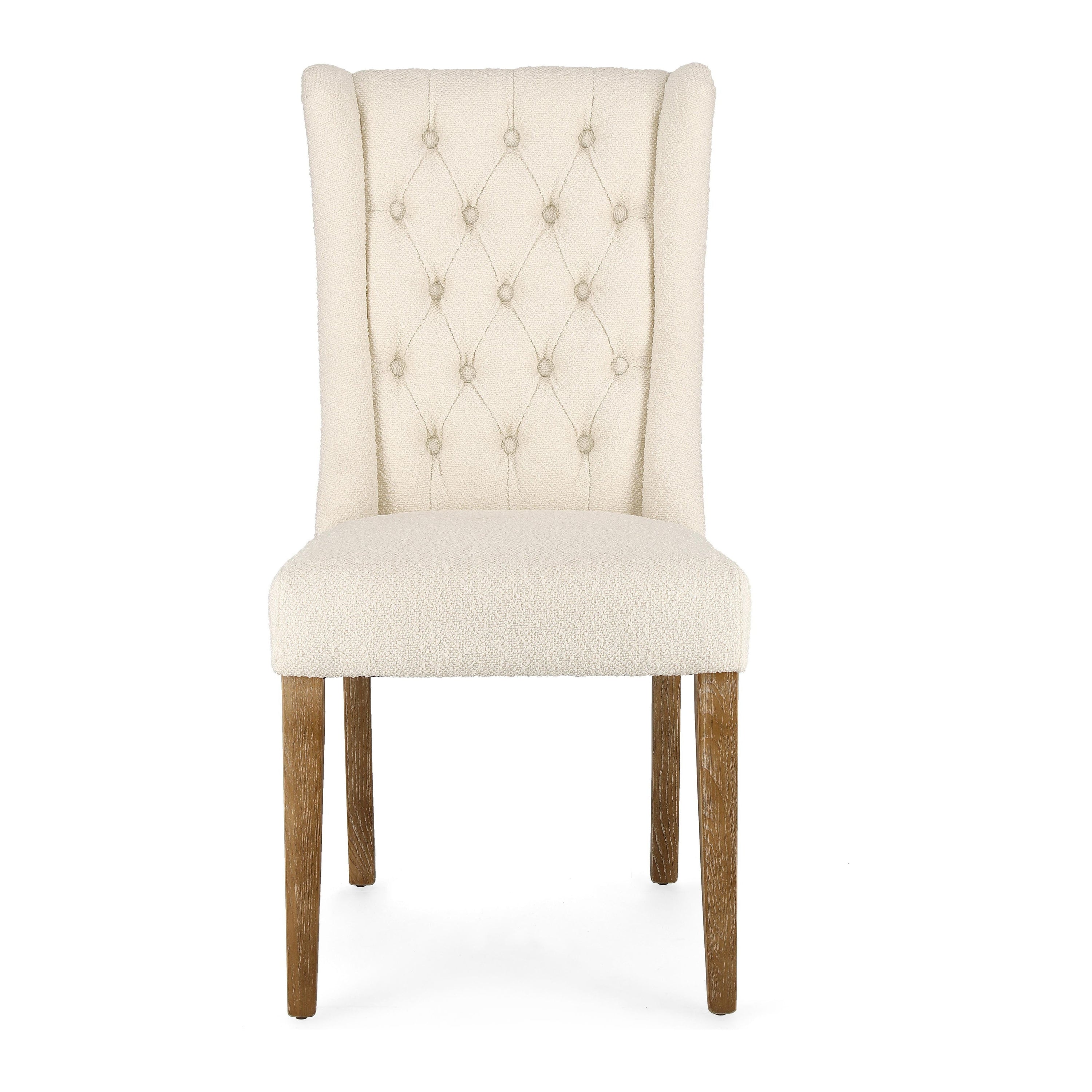 COLUMBIA chair, natural, bouclé