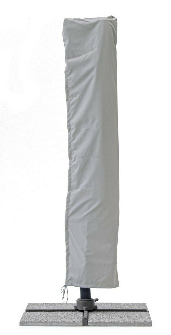 Umbrella INES, 3x3 m, light grey