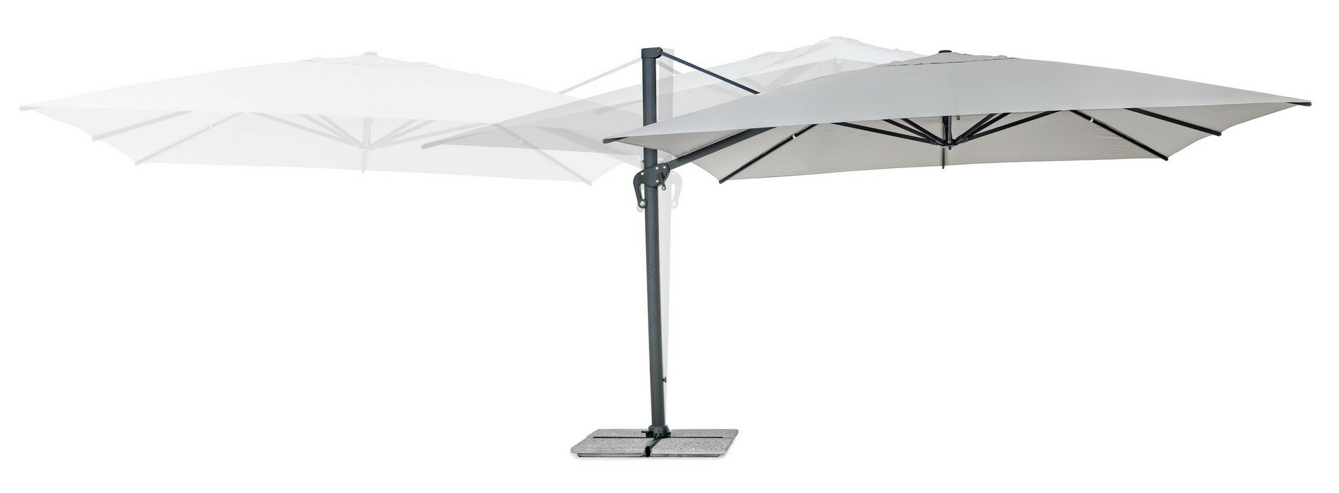 Lietussargs INES, 4x4 m