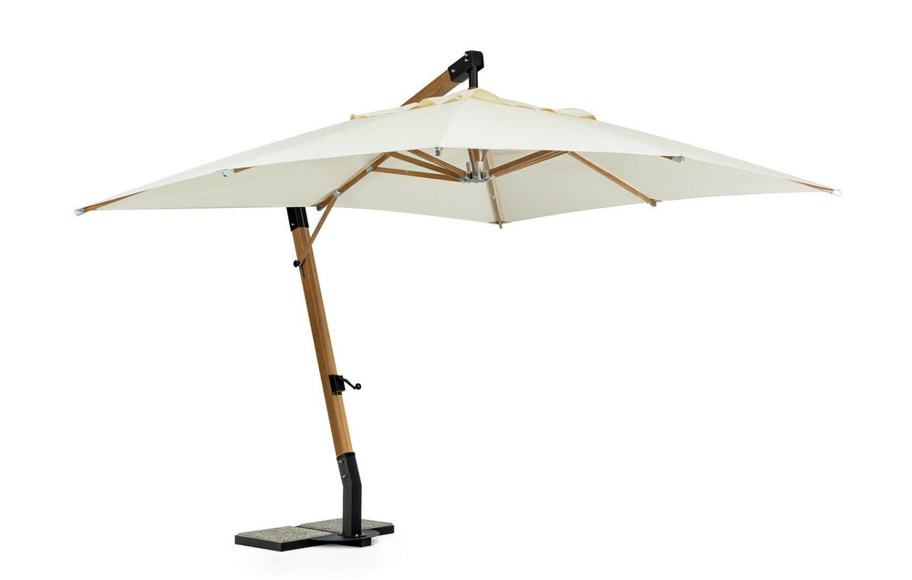Parasol CAPUA, 3x3 m, teak