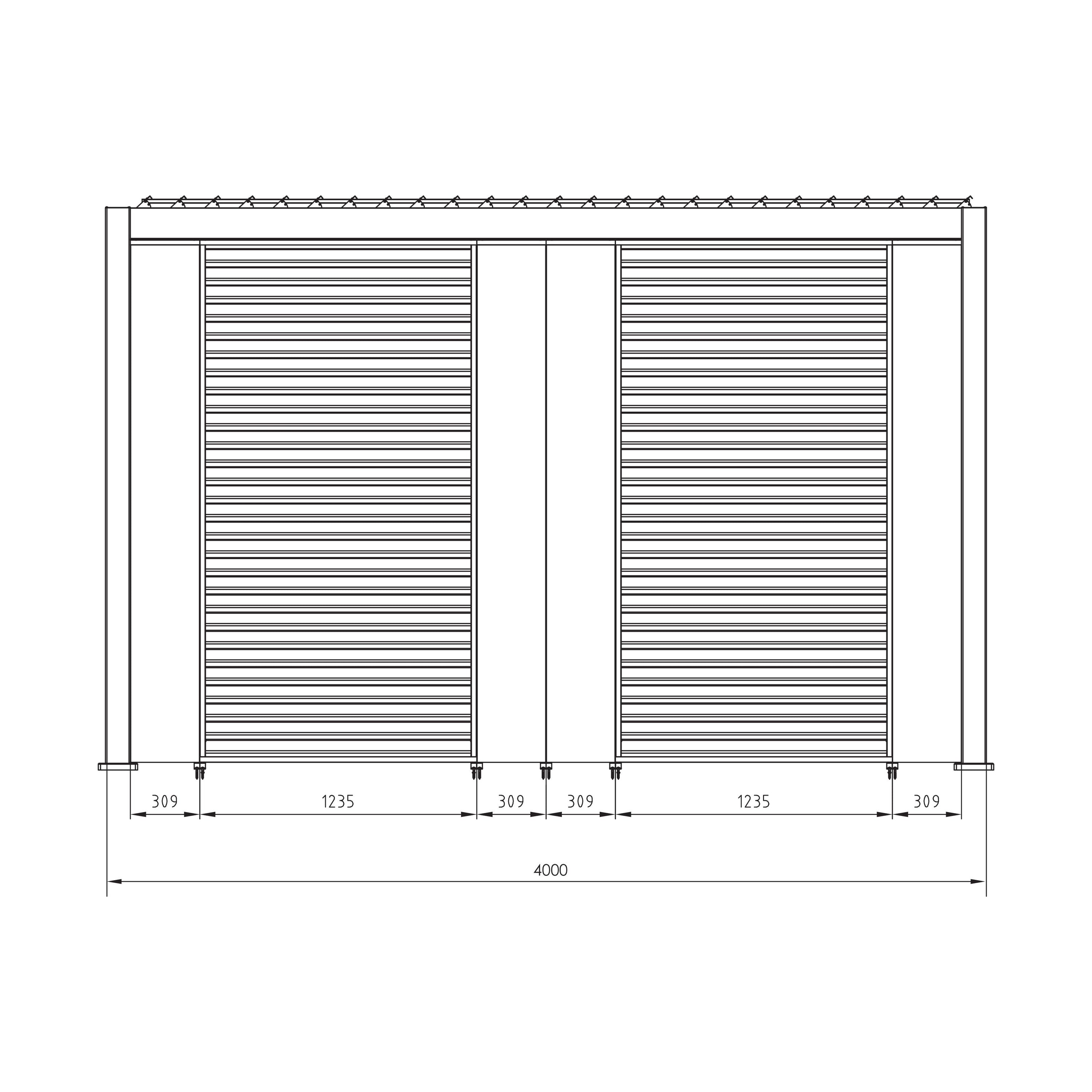 Pavėsinės panelė OCEAN CHARC