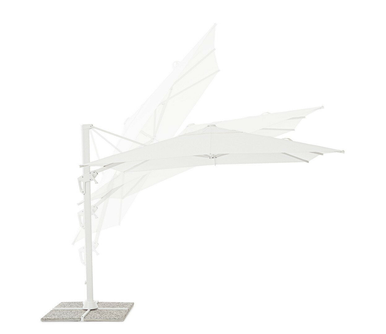 Skėtis VEGA, 3x3 m, baltas