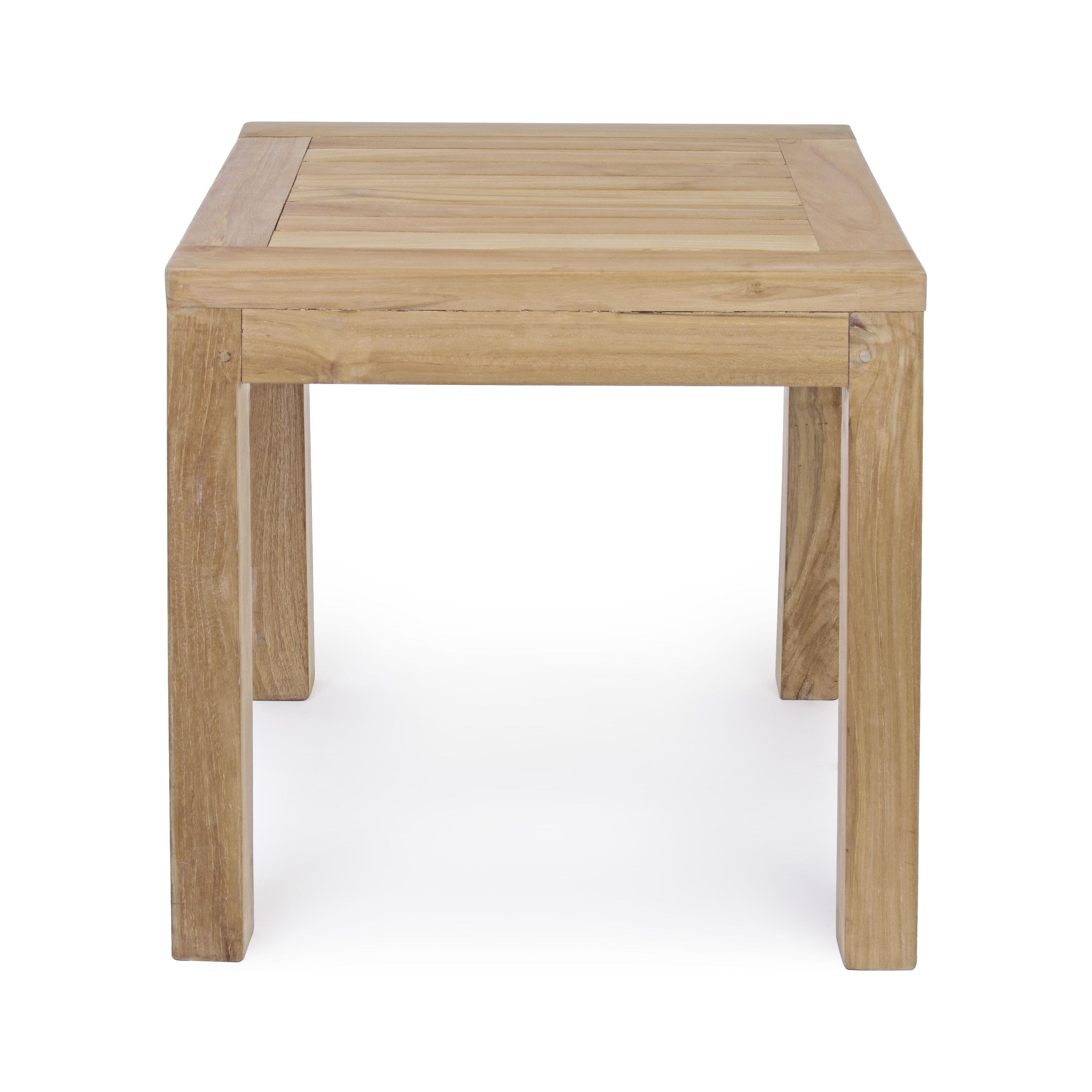 TEAK lauko kavos staliukas, 50x50cm