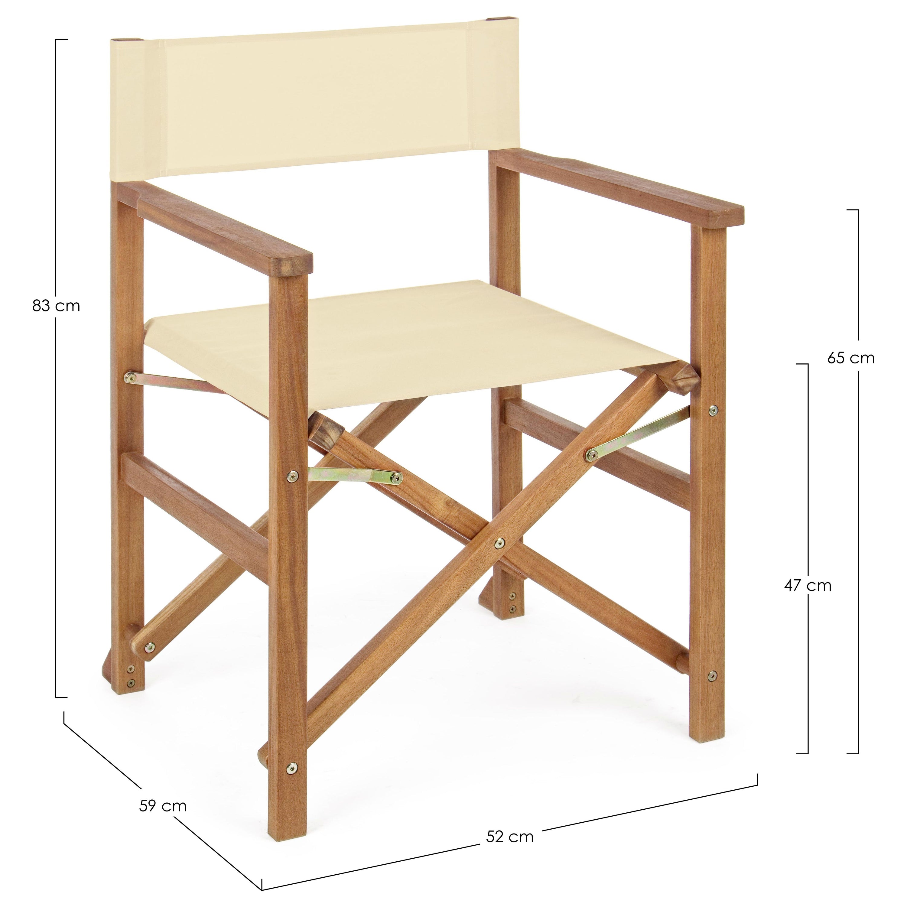 NOEMI outdoor chair, cream color
