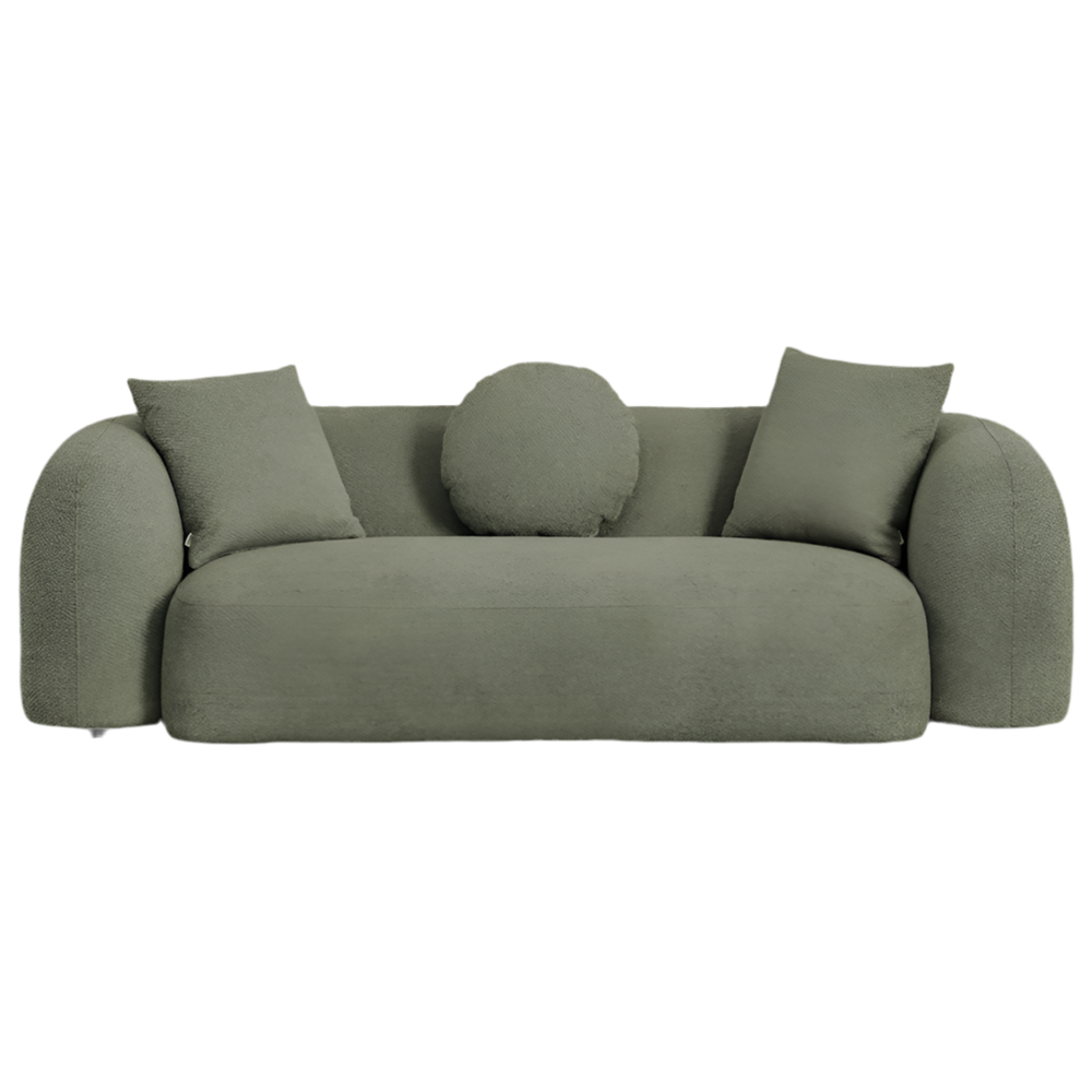 Trivietė sofa LUCIA, žalia