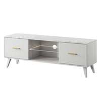 TV staliukas SAVONI, baltas, 140 cm