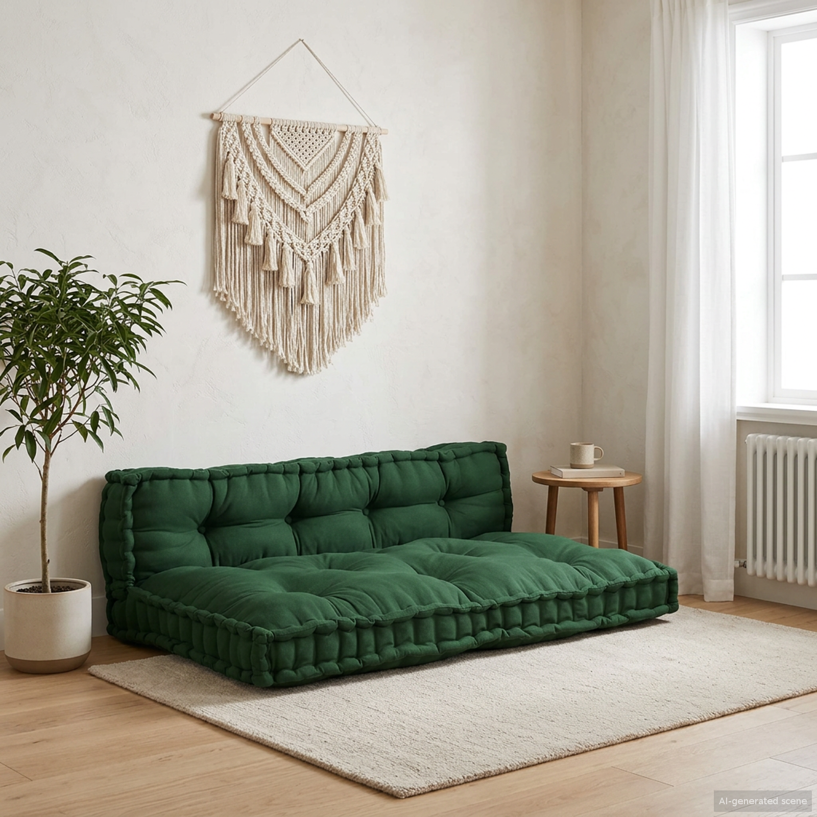 Šiuolaikinis sofos pagalvėlė 2 pcs Žalia 120 x 80 x 38 cm