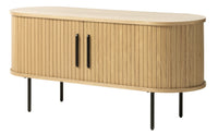 TV spintelė HALDOR, 120 cm, ąžuolas