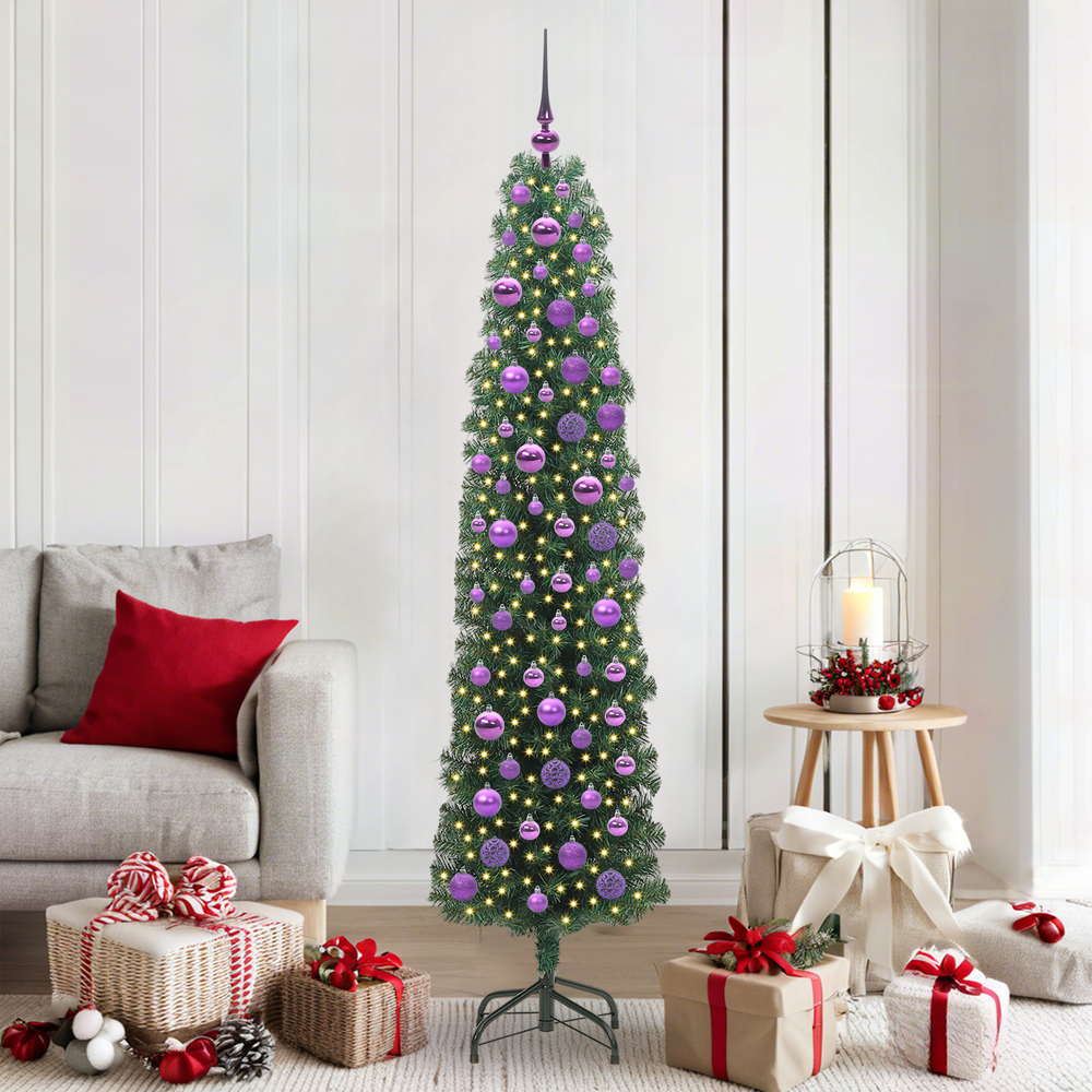 Artificial Christmas Tree NORDIC BOREAL, Green 180 cm, steel, plastic