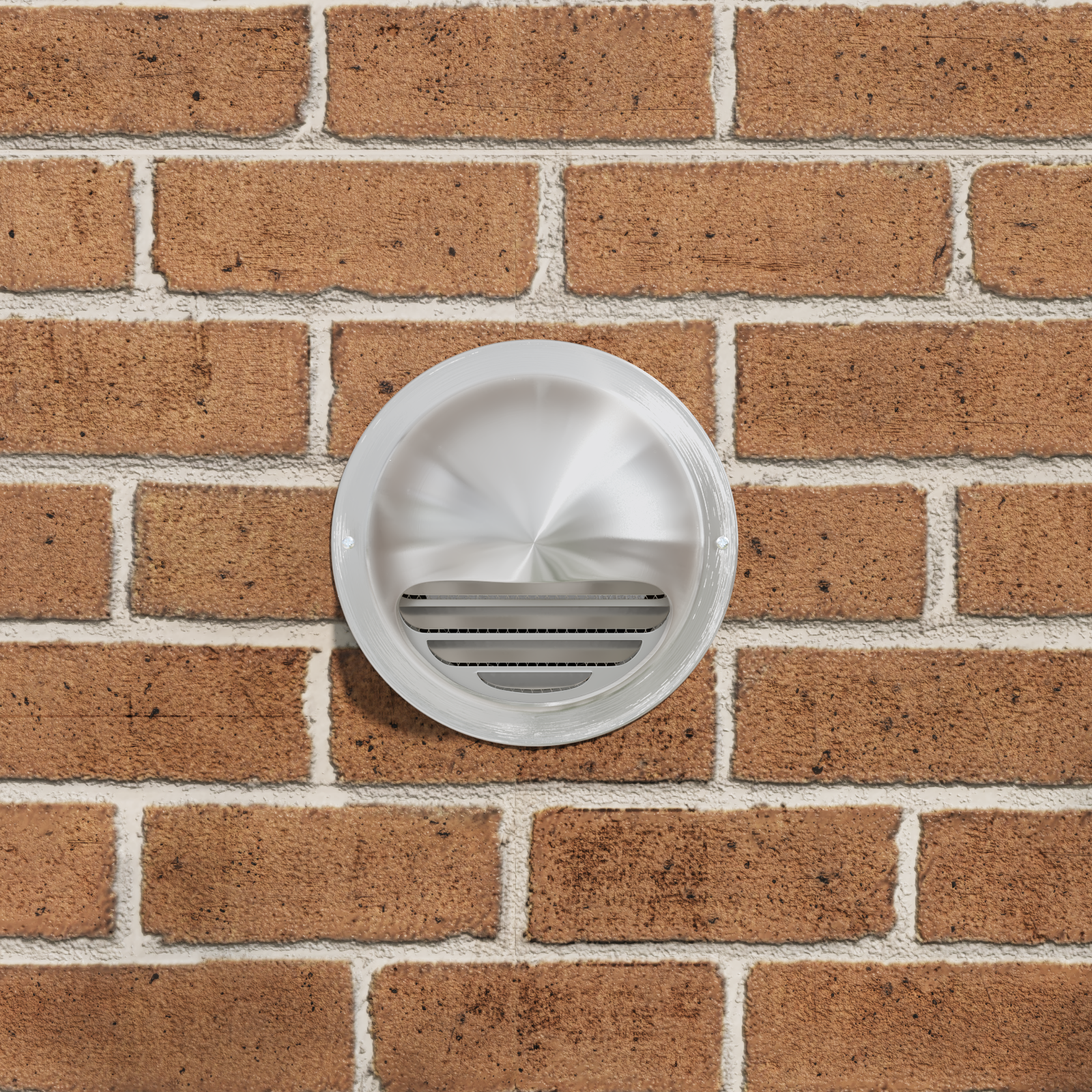 Ventilācijas atveru vāki 8 gab. Sudraba 150 mm