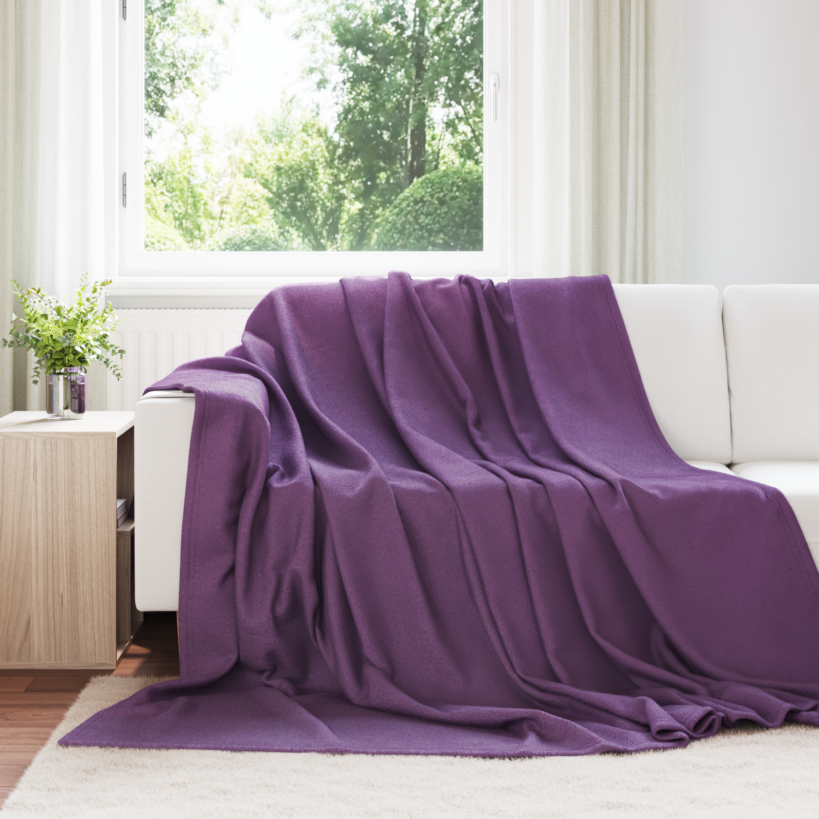 Segas Violeta 270 x 240 cm Flīss