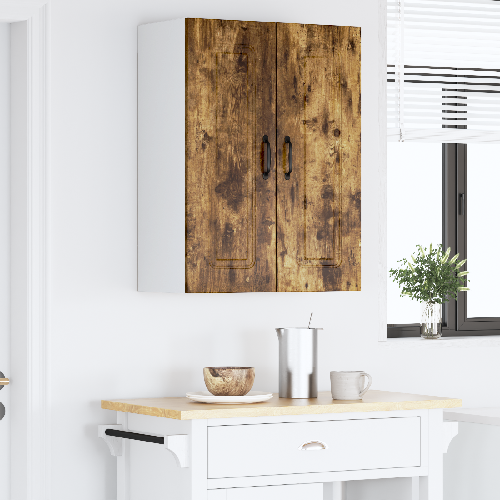 Indaplovės plokštė Kalmar Rūkyta ąžuolas 60 x 31 x 80 cm