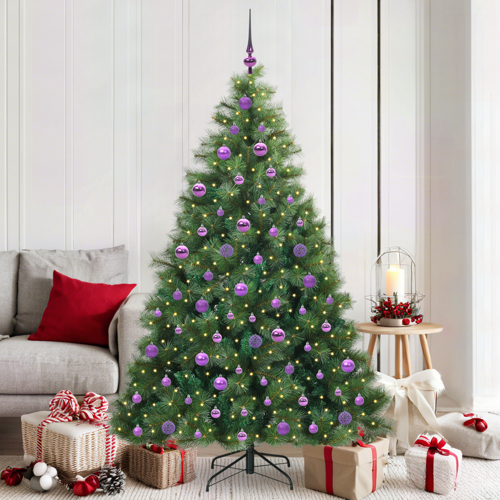 Artificial Christmas tree EMBER MOON, with 300 LED Green 180 cm. and
