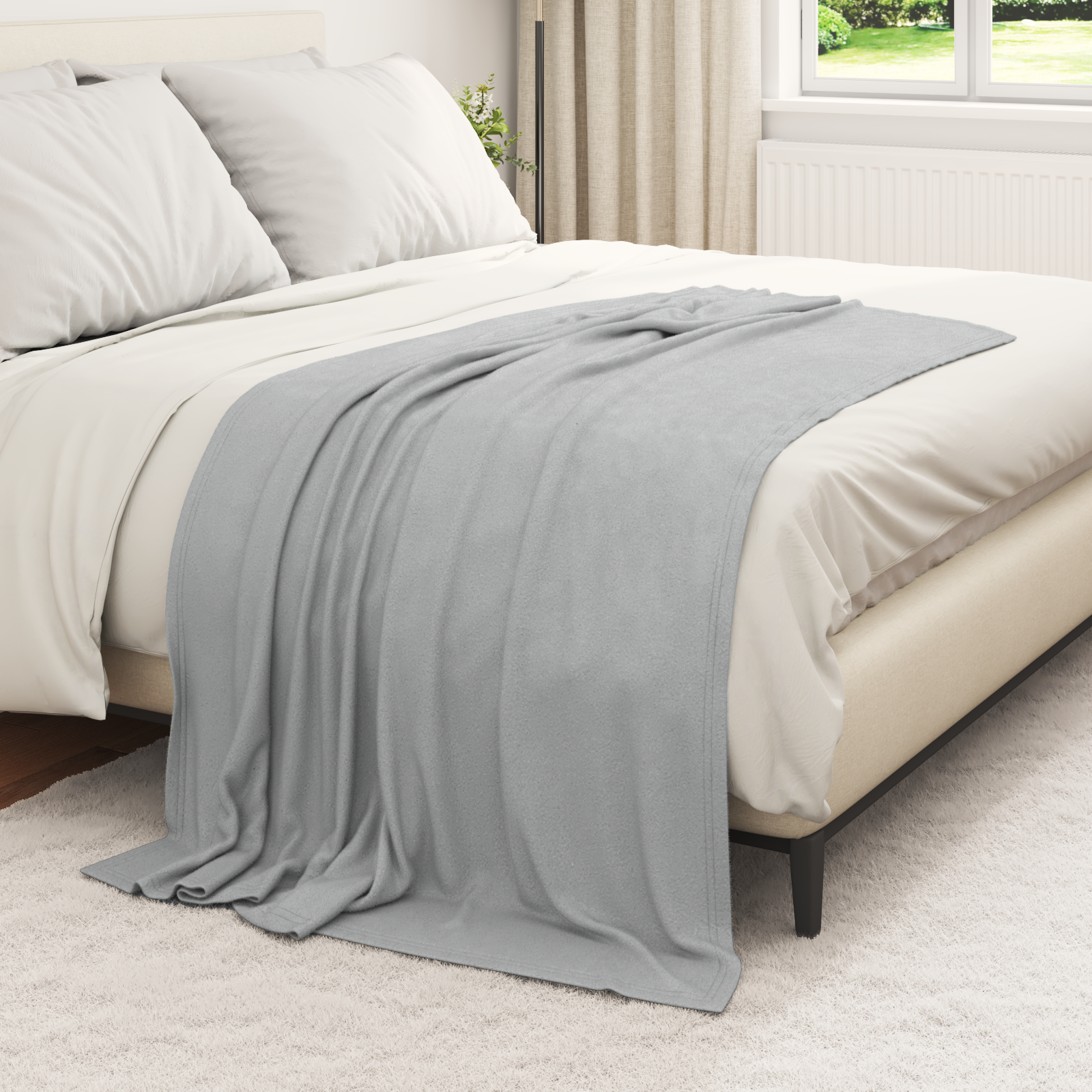 Mesti antklodės 24 pcs Pilka 170 x 130 cm Flysas