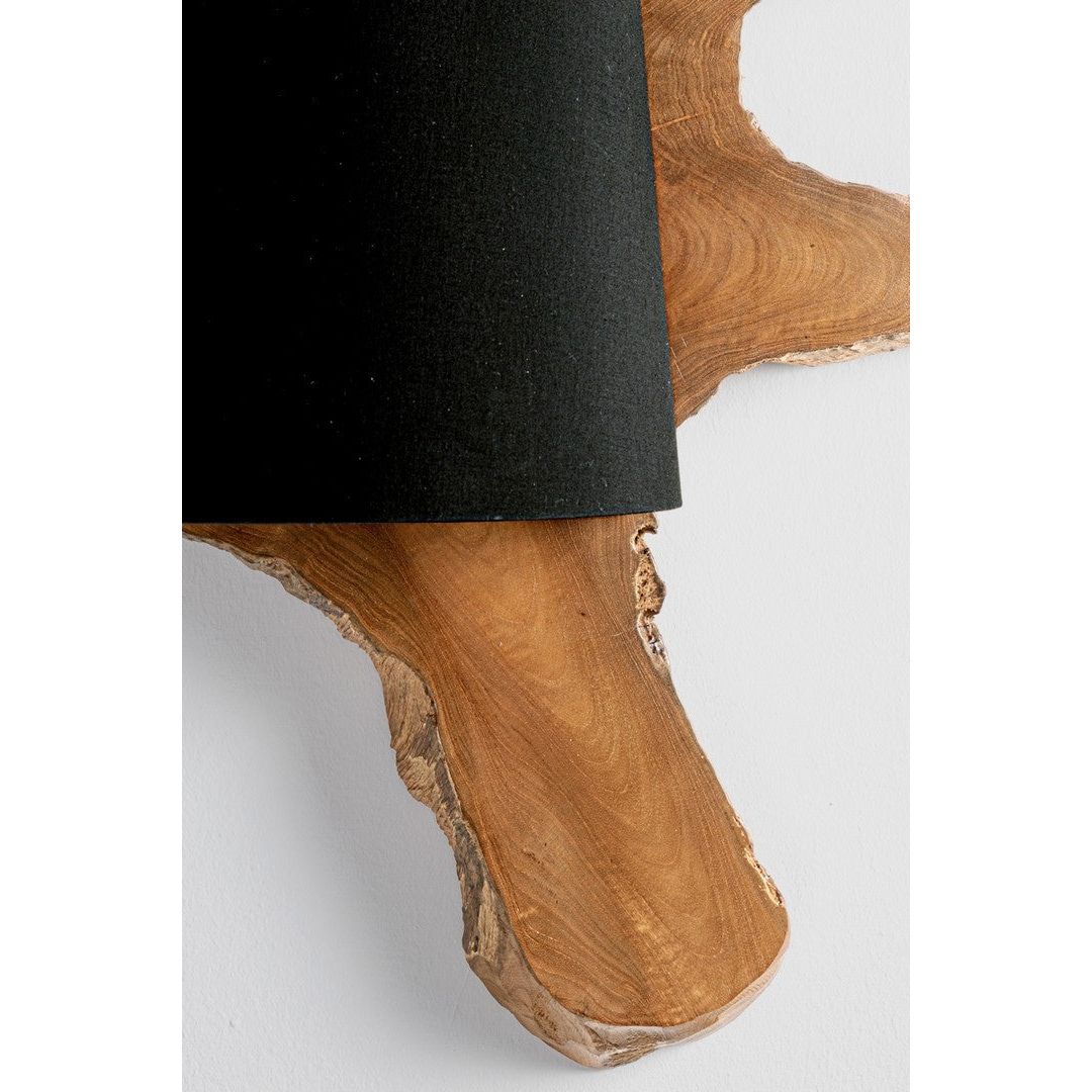 Sieninis šviestuvas LAFA, juoda, 22 cm