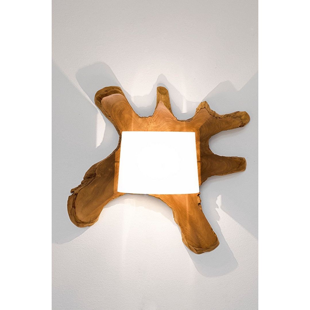 Sieninis šviestuvas LAFA, balta, 22 cm