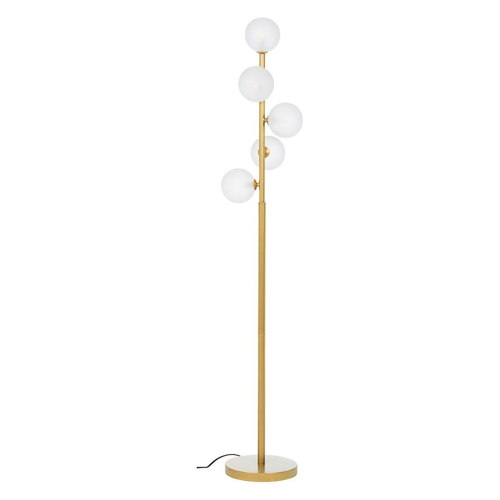 Grindų šviestuvas BALOON, juodos spalvos, H156 cm