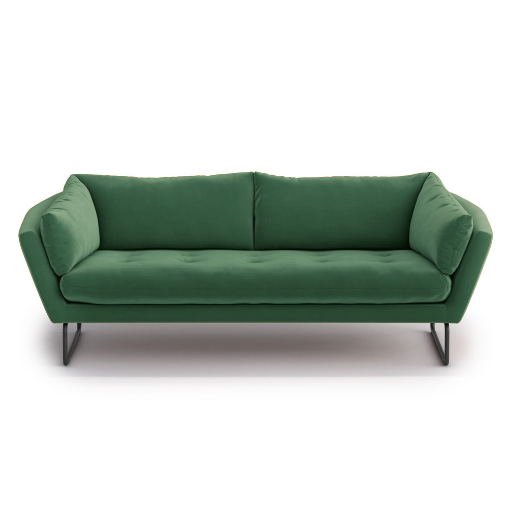 Sofa YOLO, bot green veliūras