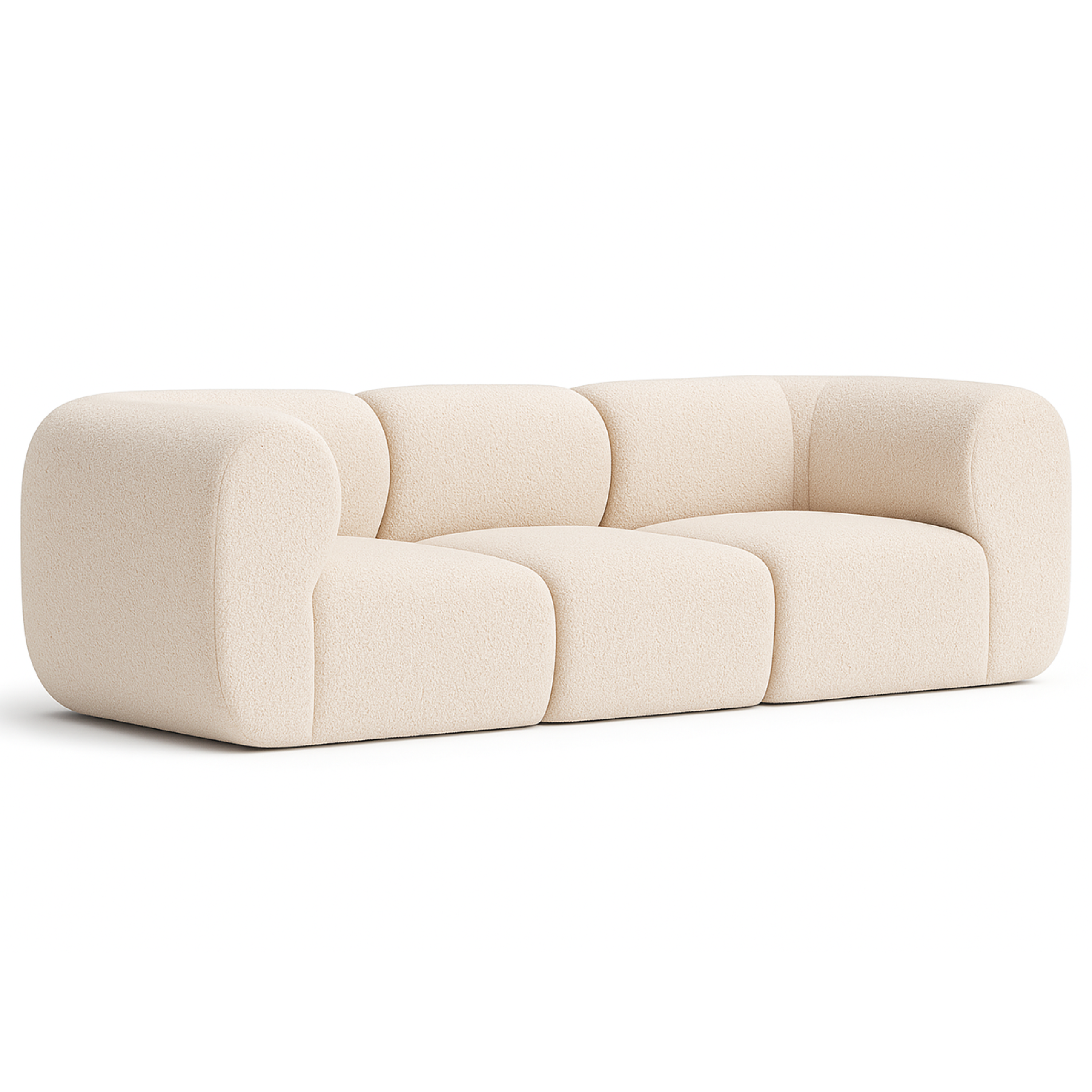 Sofa HUGGO, papirus bouclé