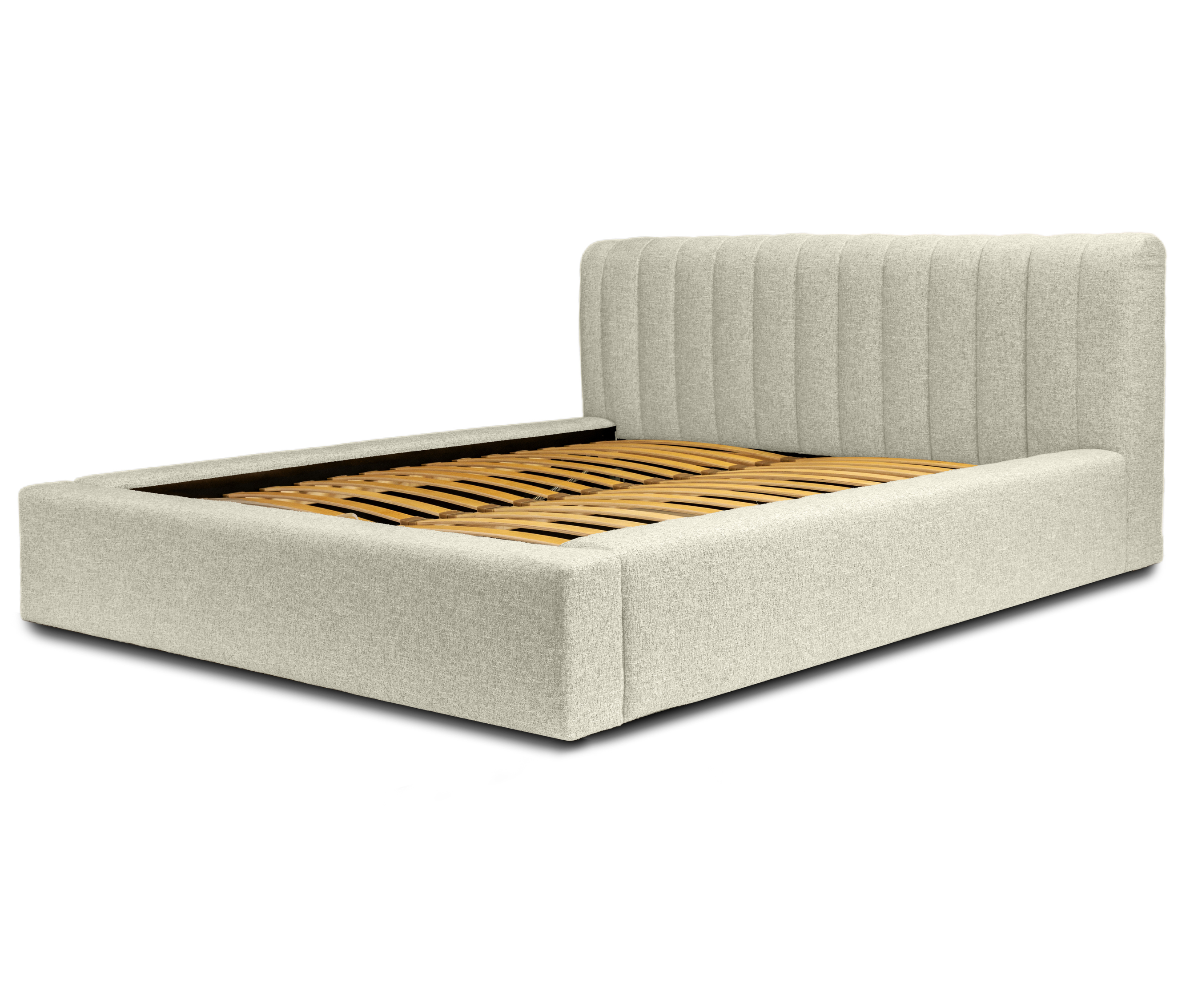Miegamojo lova AUKE, latte melanžas