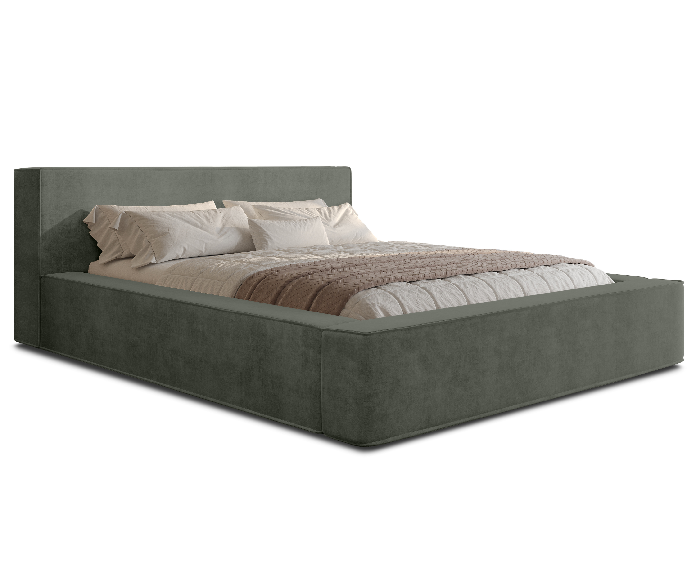 Lova BERNAND, tamsiai žalias veliūras