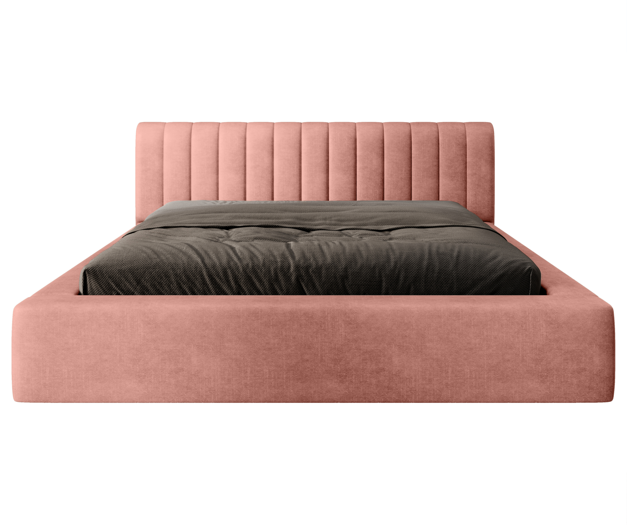 Bed AUKE, pink