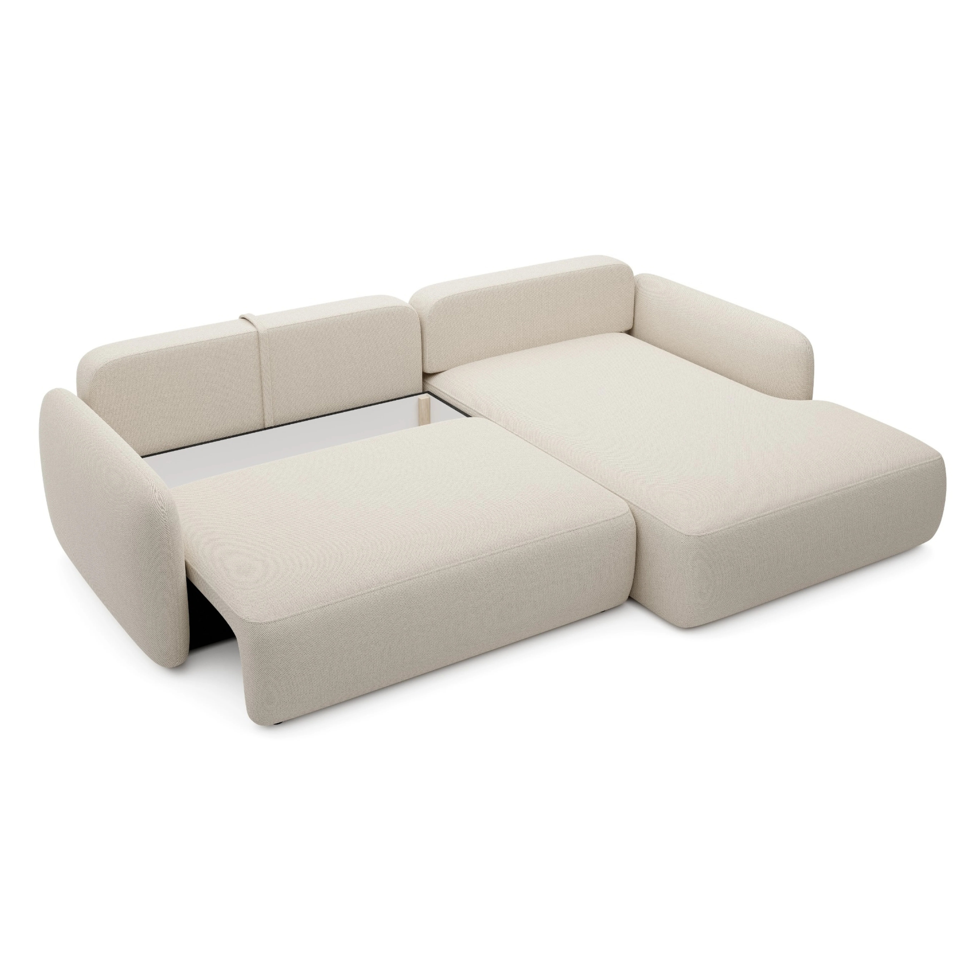 Kampinė sofa BILLY, šviesiai smėlio, dešinė