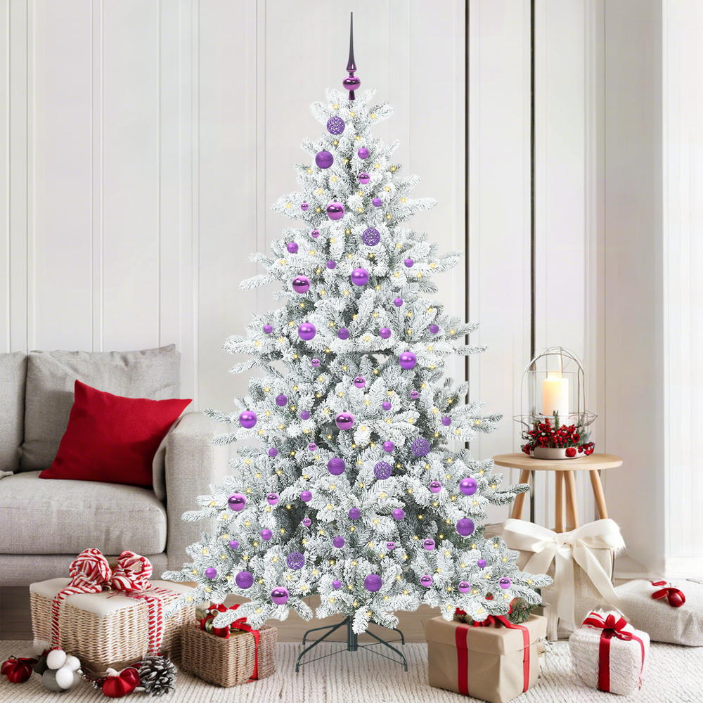 Artificial Foldable Christmas Tree CRYSTAL PINE, with 300 LED 180 cm.