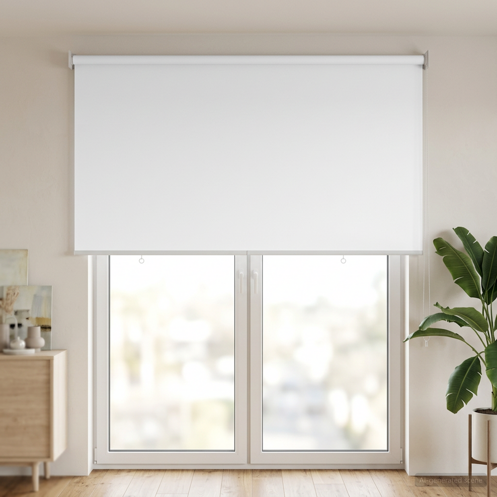 Ritininė užuolaida UV apsaugai Balta 120 x 230 cm Poliesteris