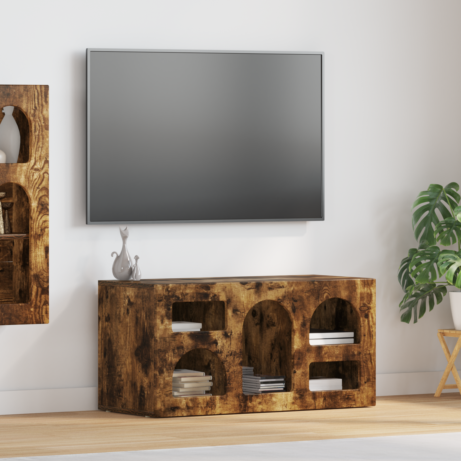 TV skapītis Dūmu ozols 80 x 35 x 40 cm