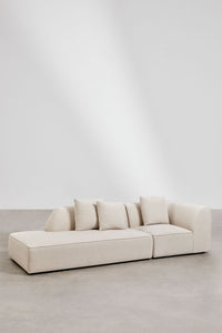 Kampinė sofa KARDENA iš priekio