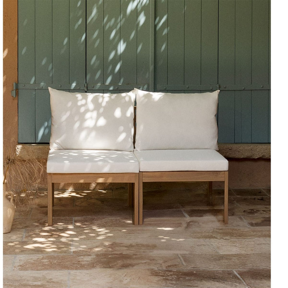Sofa MODULO, two-seater, white
